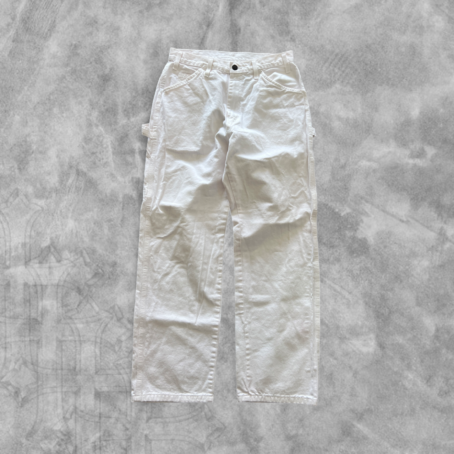 White Dickies Carpenter Pants 2000s (30x29)