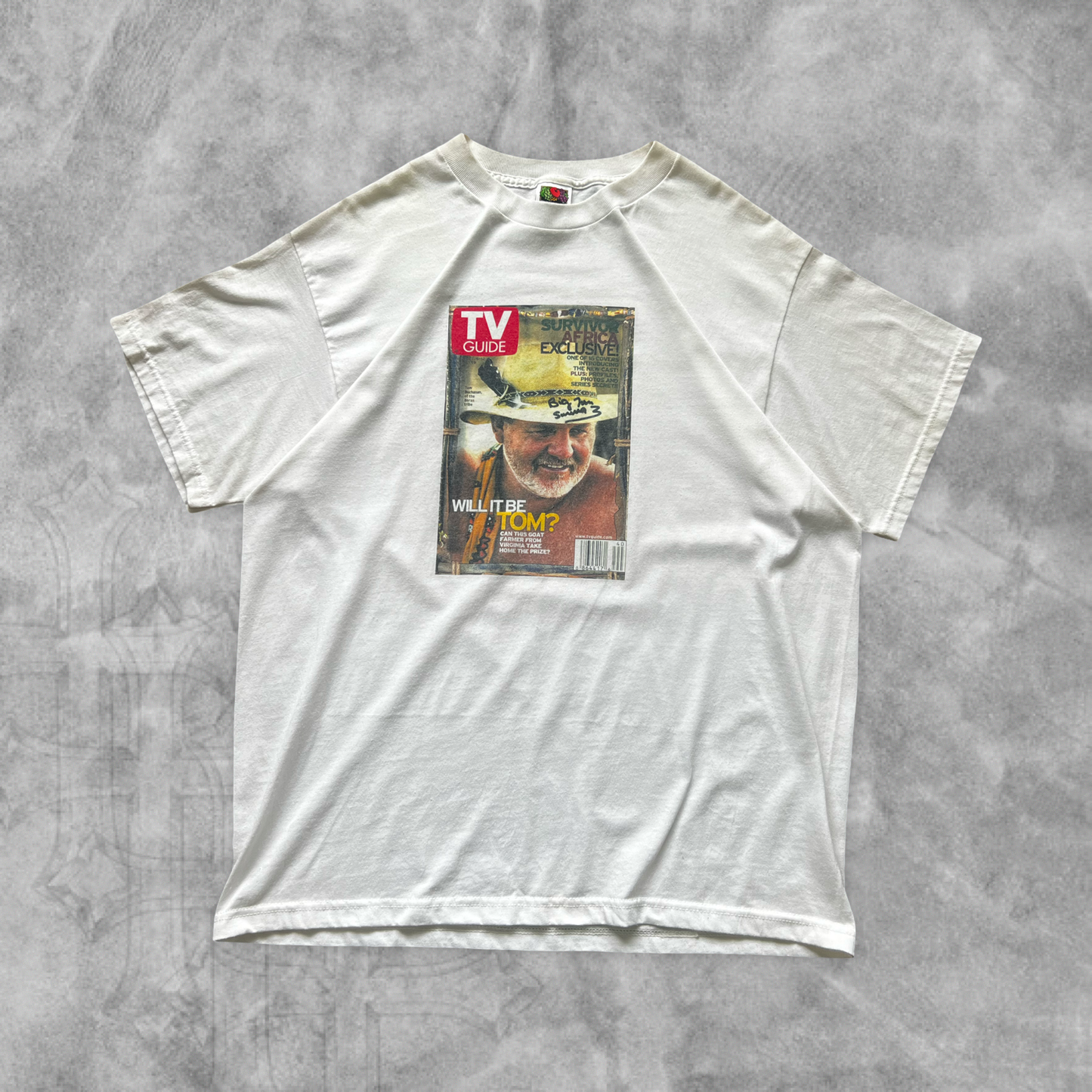 White Survivor Shirt 1990s (XL)