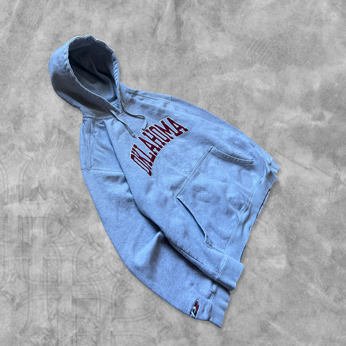 Light Grey Oklahoma Sooners Hoodie 2000s (L)