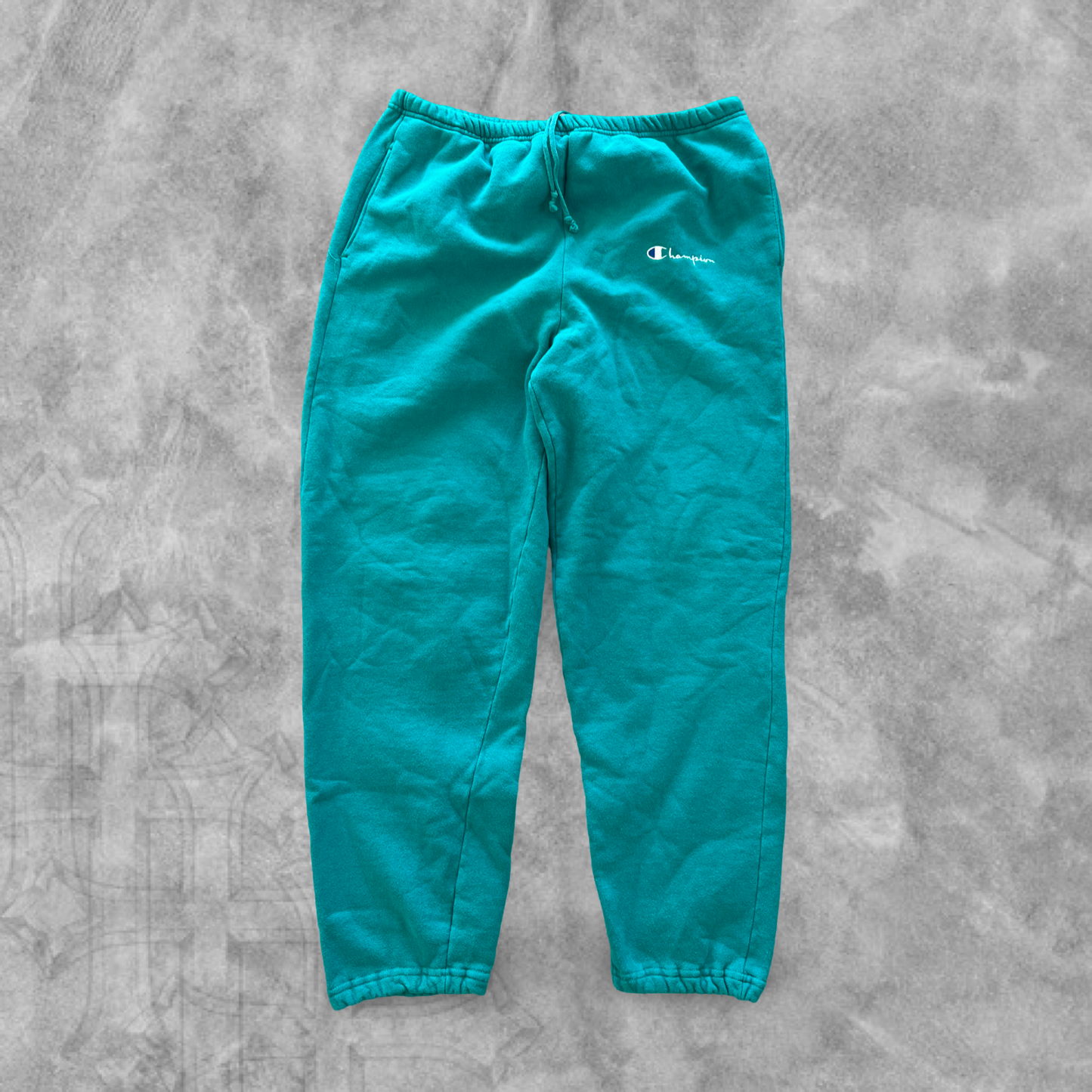 Teal Champion Sweatpants 1990s (M)
