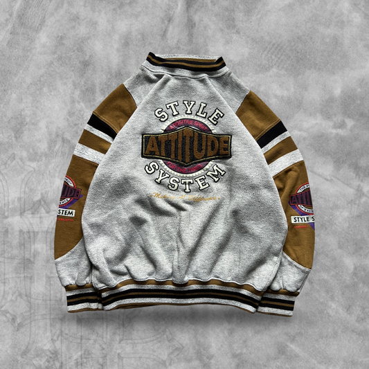 Gray Style System Sweatshirt 1990s (M)