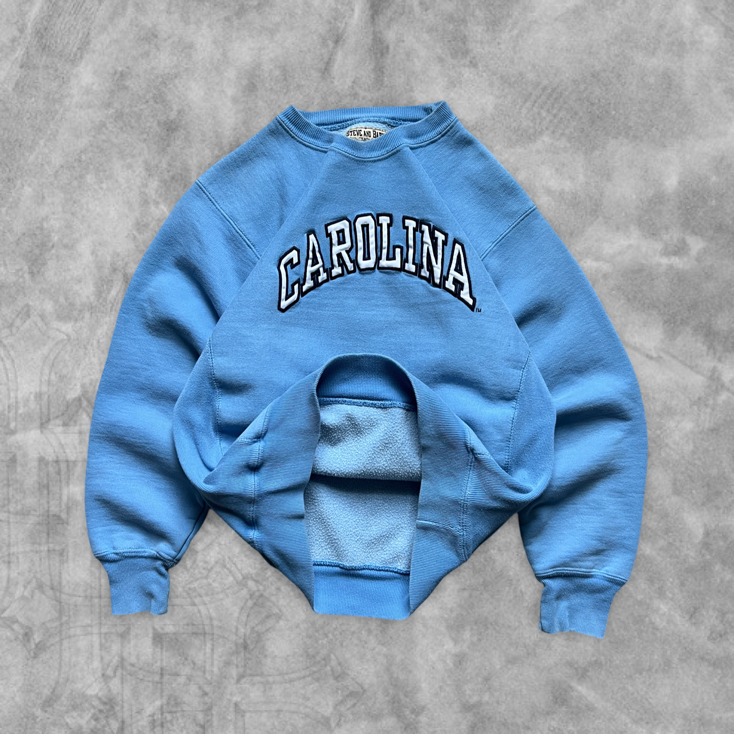 Baby Blue North Carolina Tarheels Sweatshirt 1990s (S)