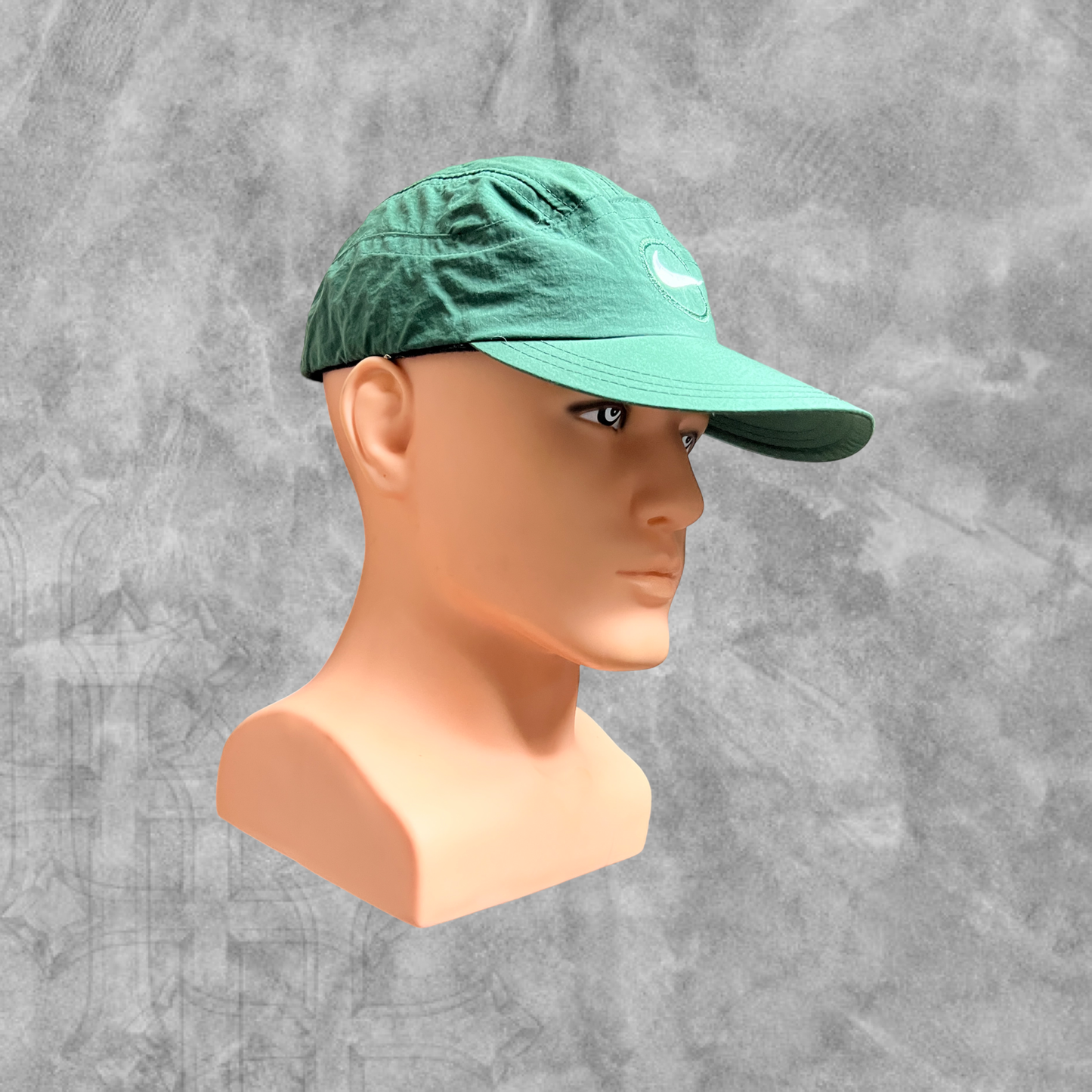 Forrest Green Nike 5 Panel Adjustable Hat 1990s