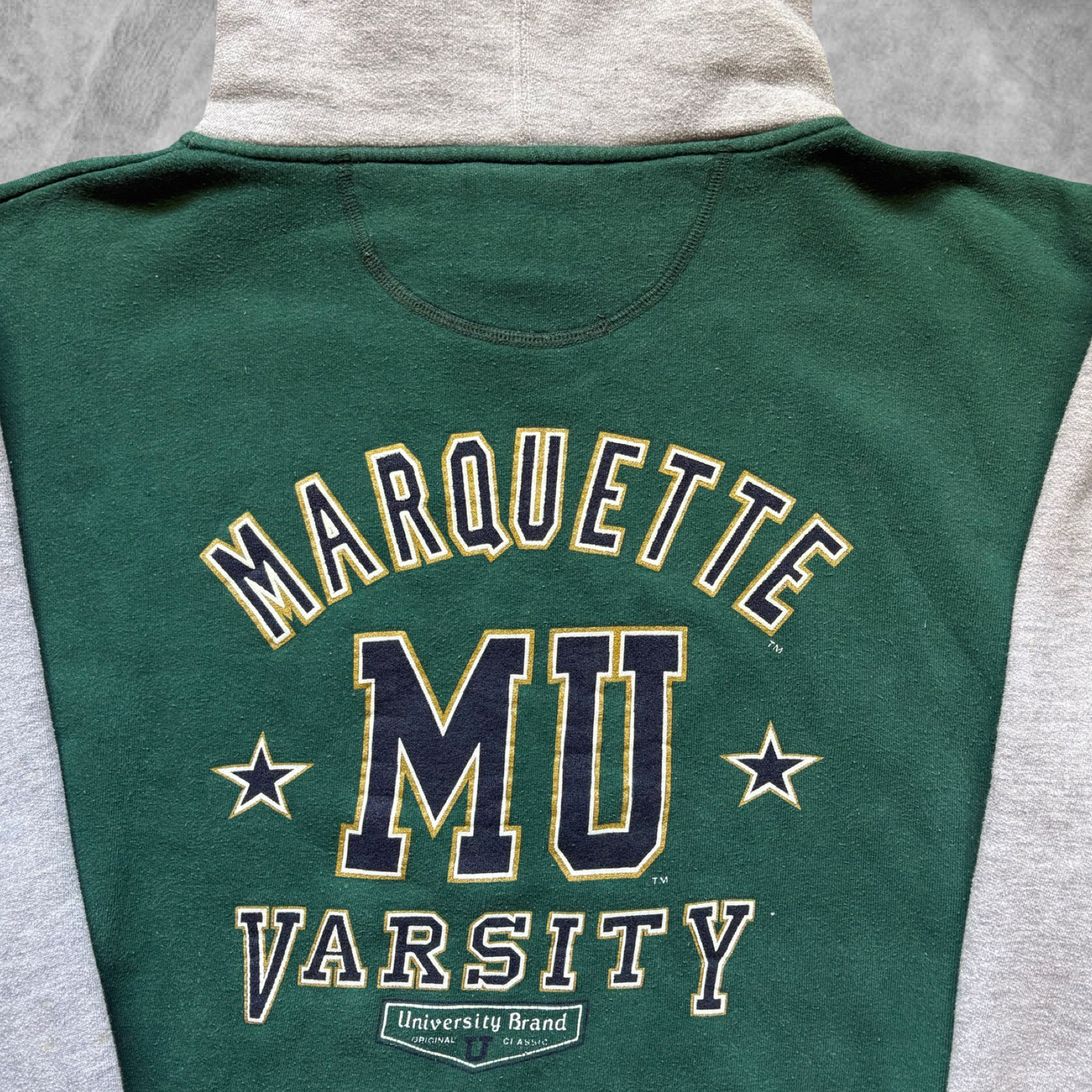Green Marquette Hoodie 1990s (L)
