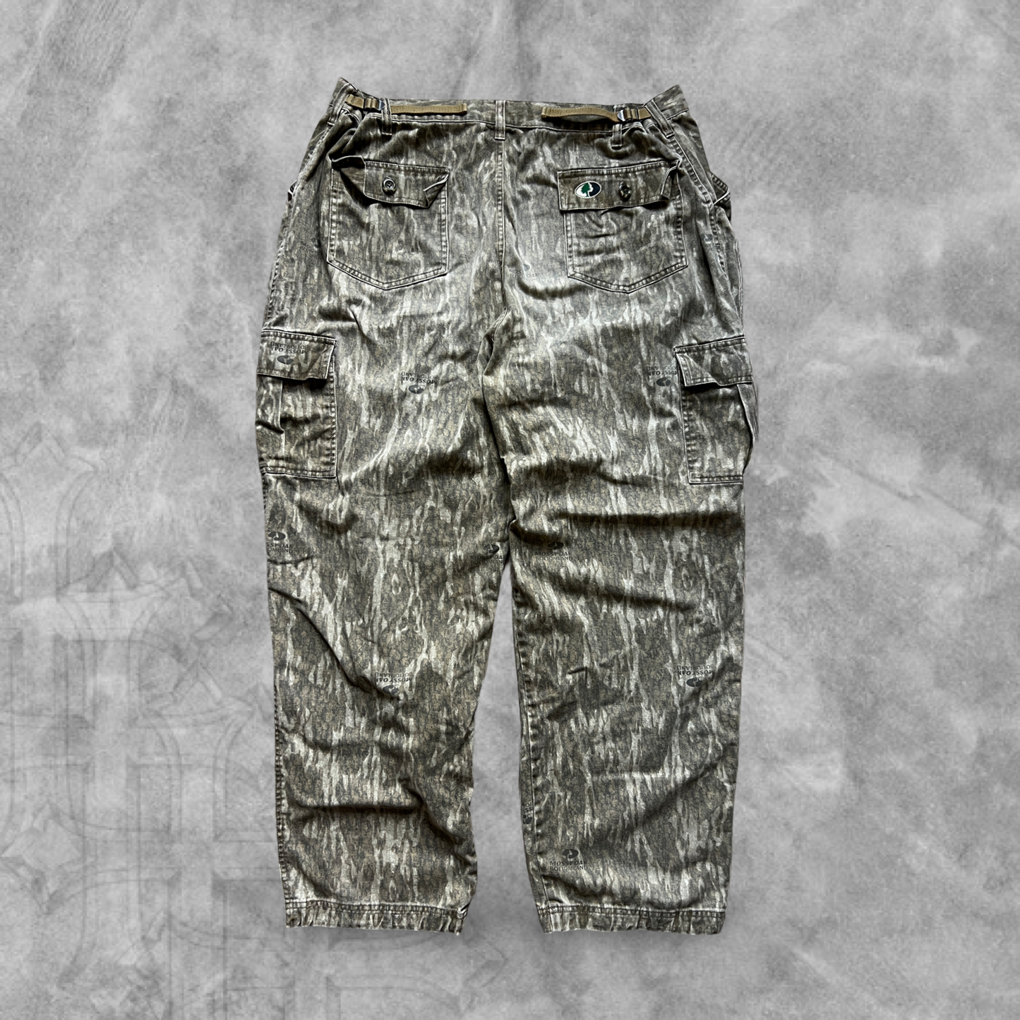 Faded Woodland Camo Pants 1990s (40x31)