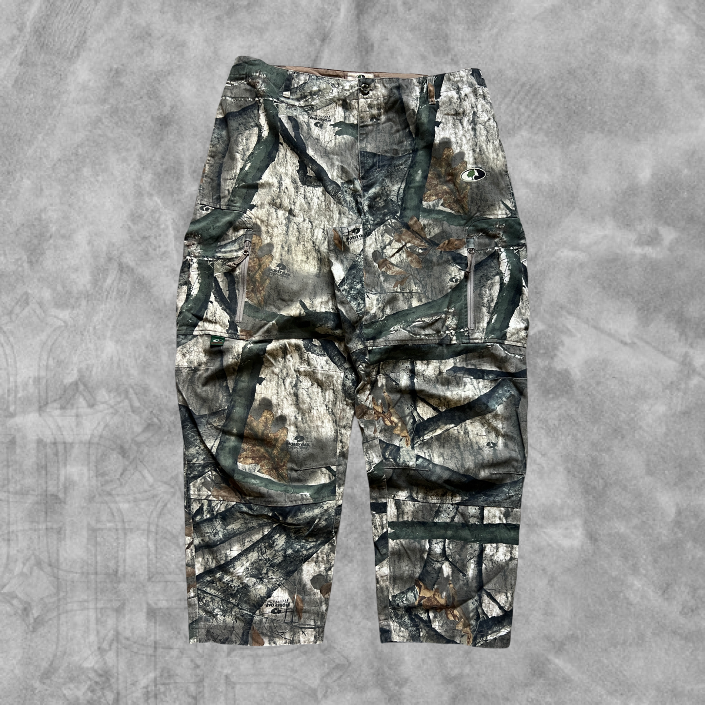 Realtree Camo Double Knee Cargo Pants 2000s (40x33)