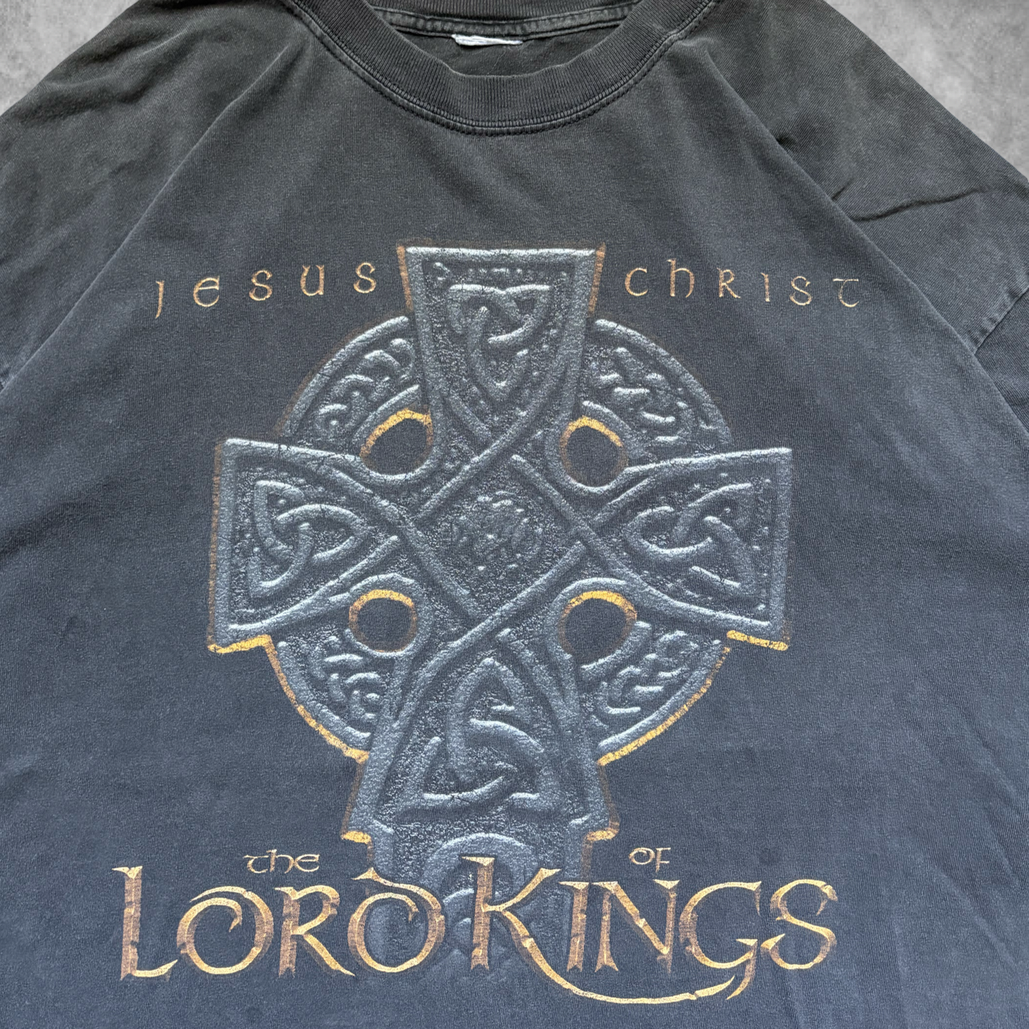 Black Lord of Kings Jesus Shirt 1990s (XL)