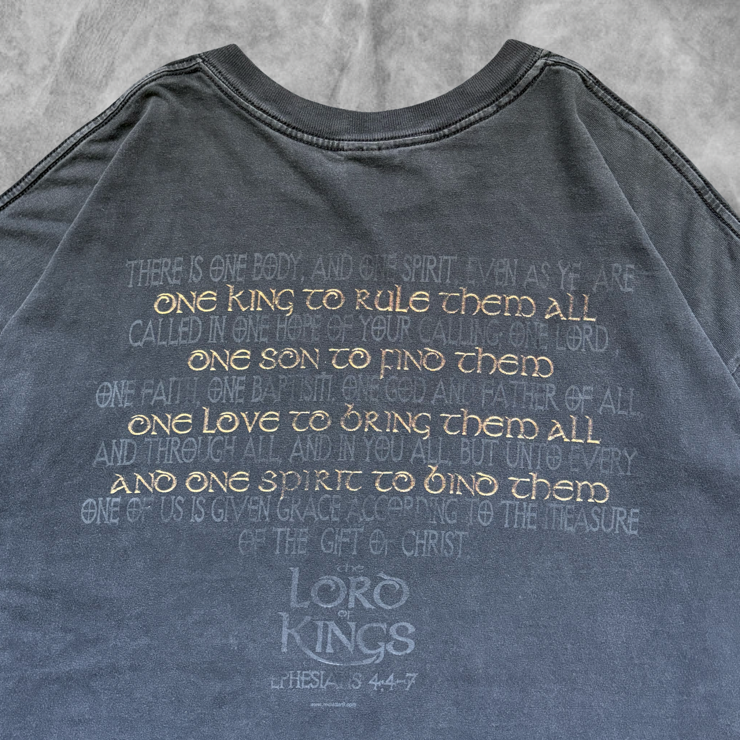 Black Lord of Kings Jesus Shirt 1990s (XL)