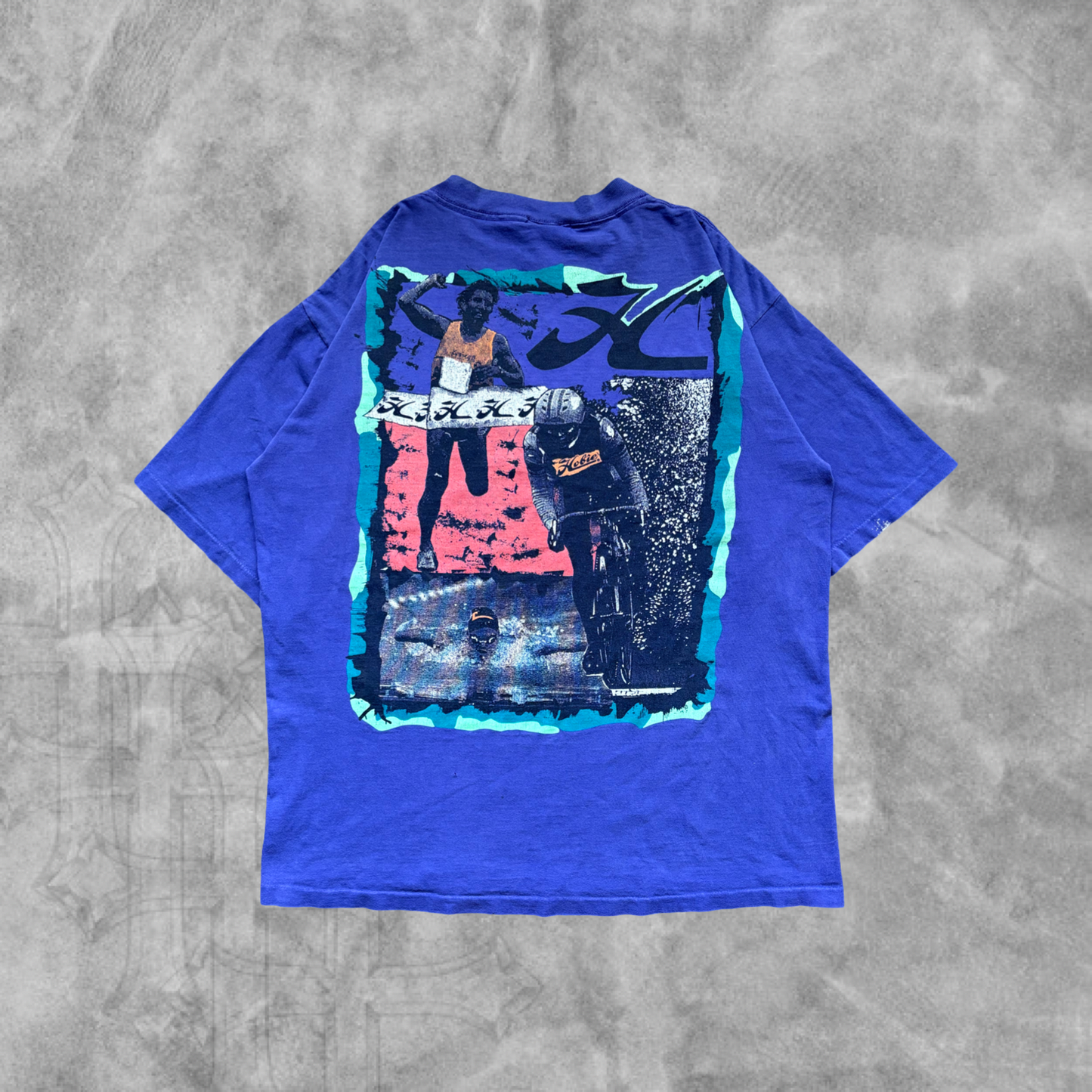 Purple Hobie Triathlon Shirt 1990s (L)