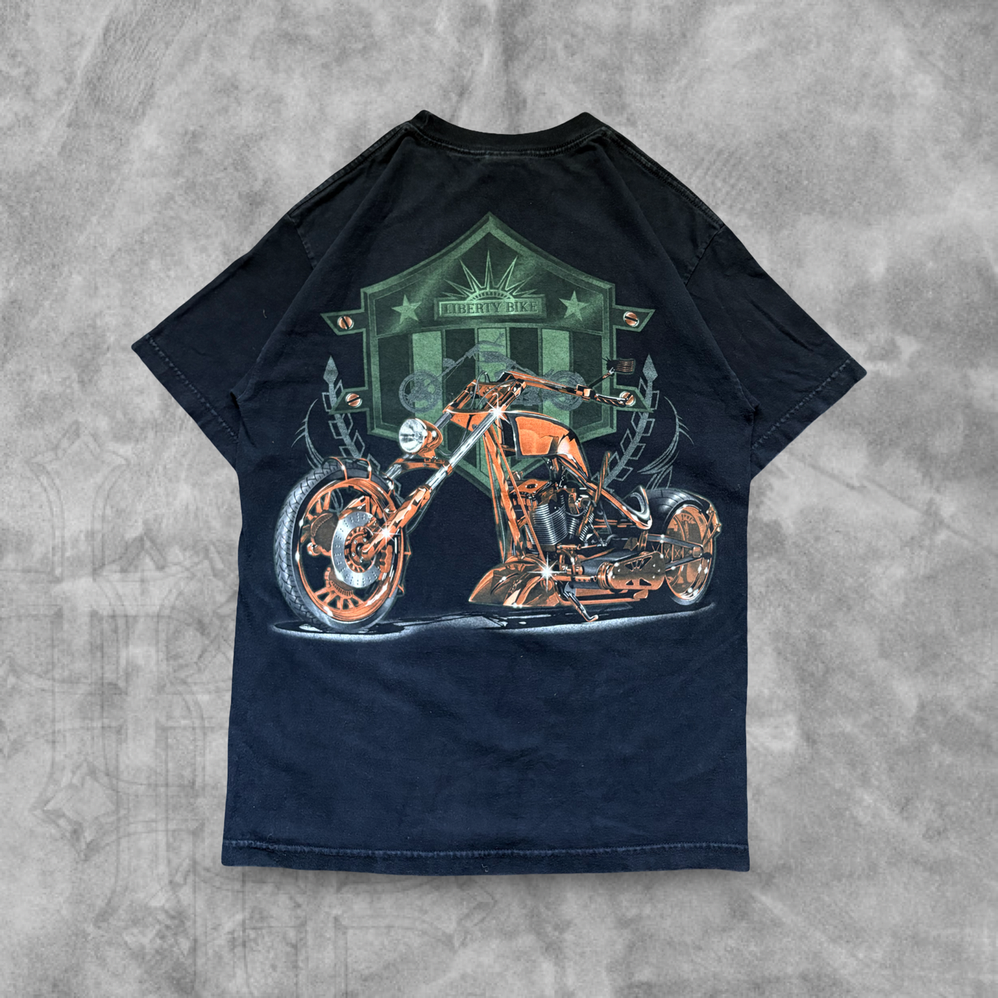 Black American Chopper Shirt 2000s (L)