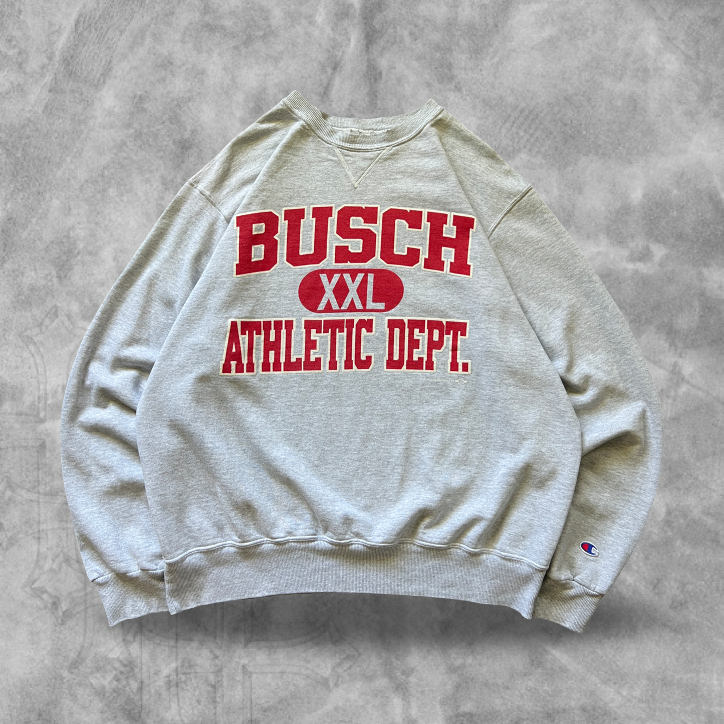 Grey Busch Athletic Dept. Sweatshirt 1990s (L)