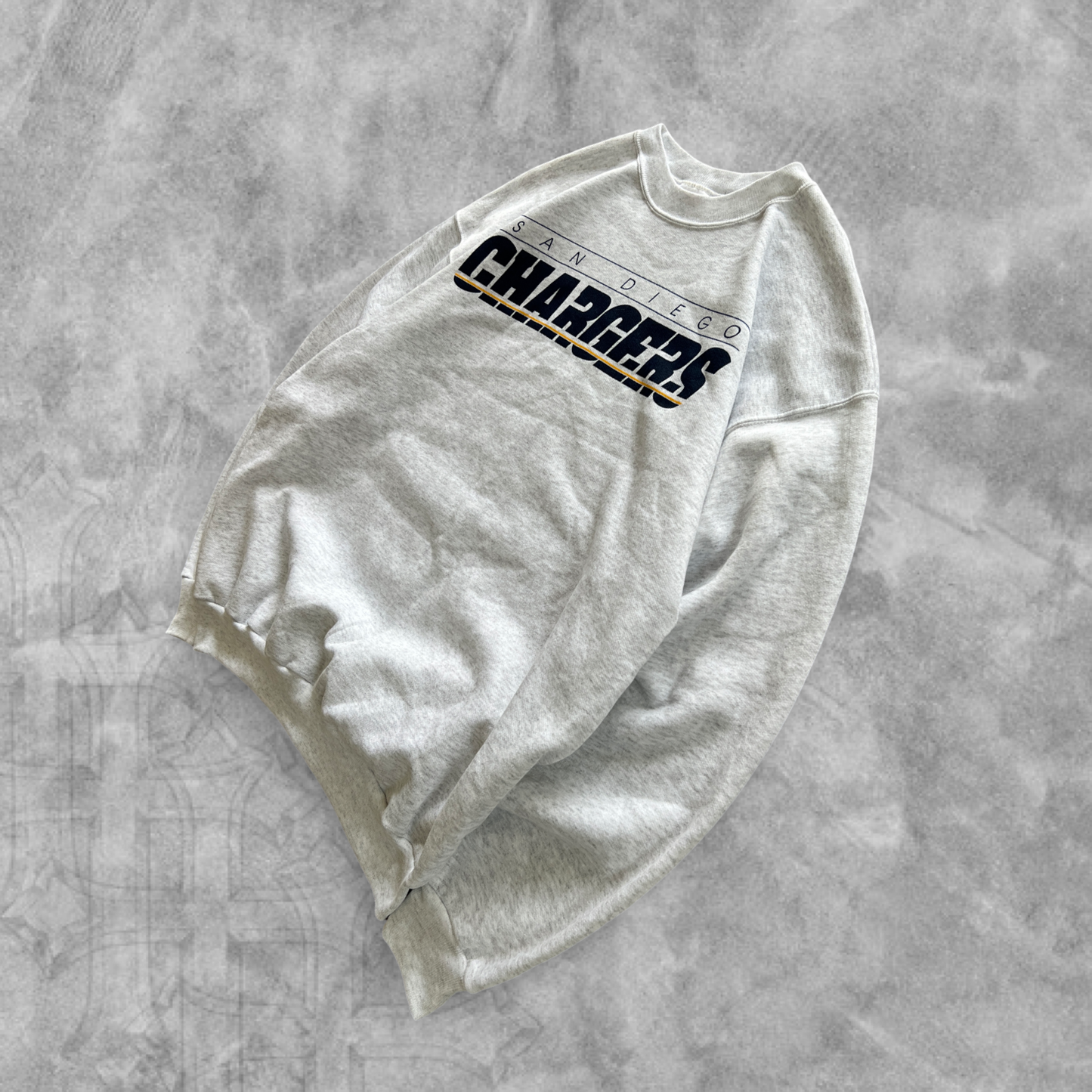 Gray San Diego Chargers Sweatshirt 1990s (L)