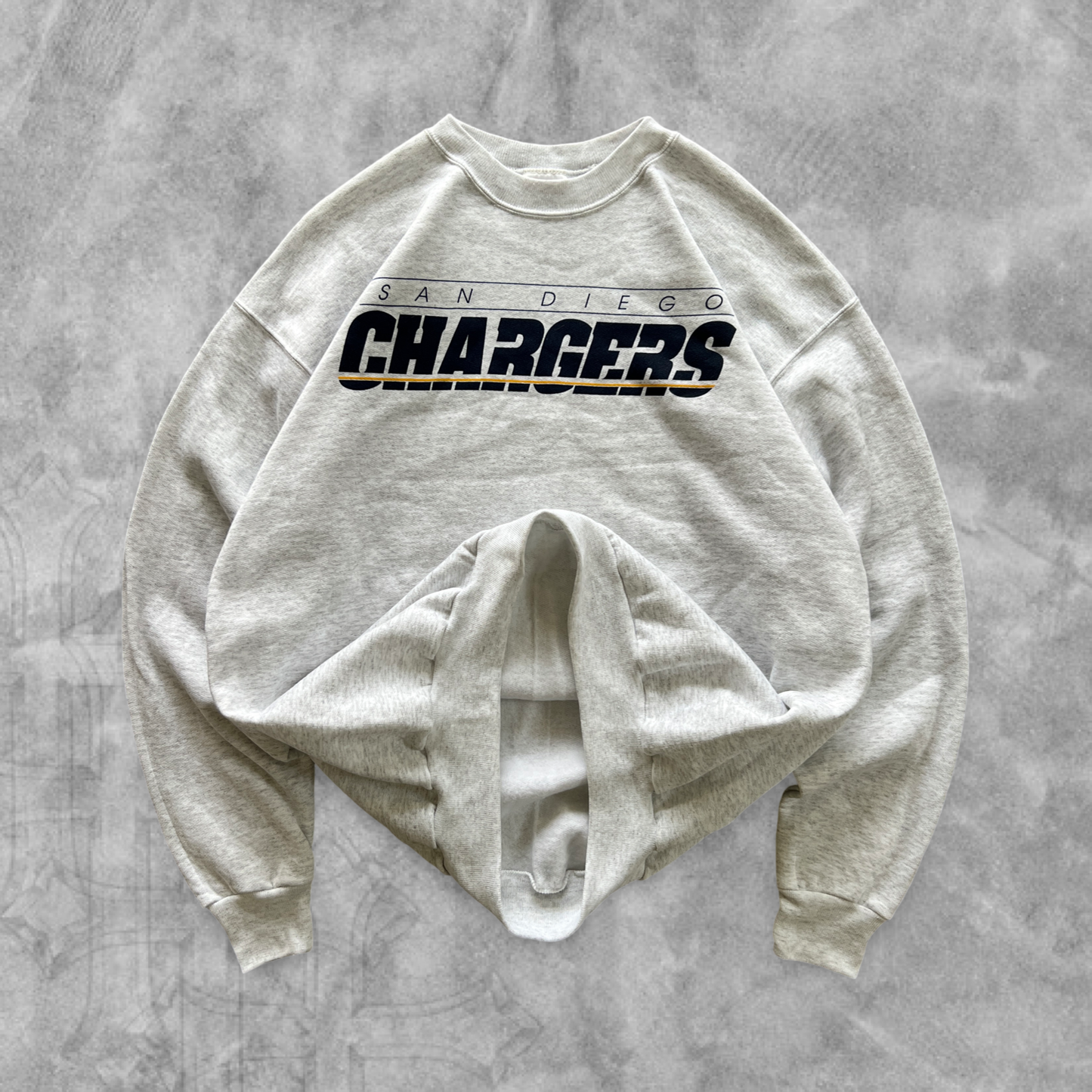 Gray San Diego Chargers Sweatshirt 1990s (L)