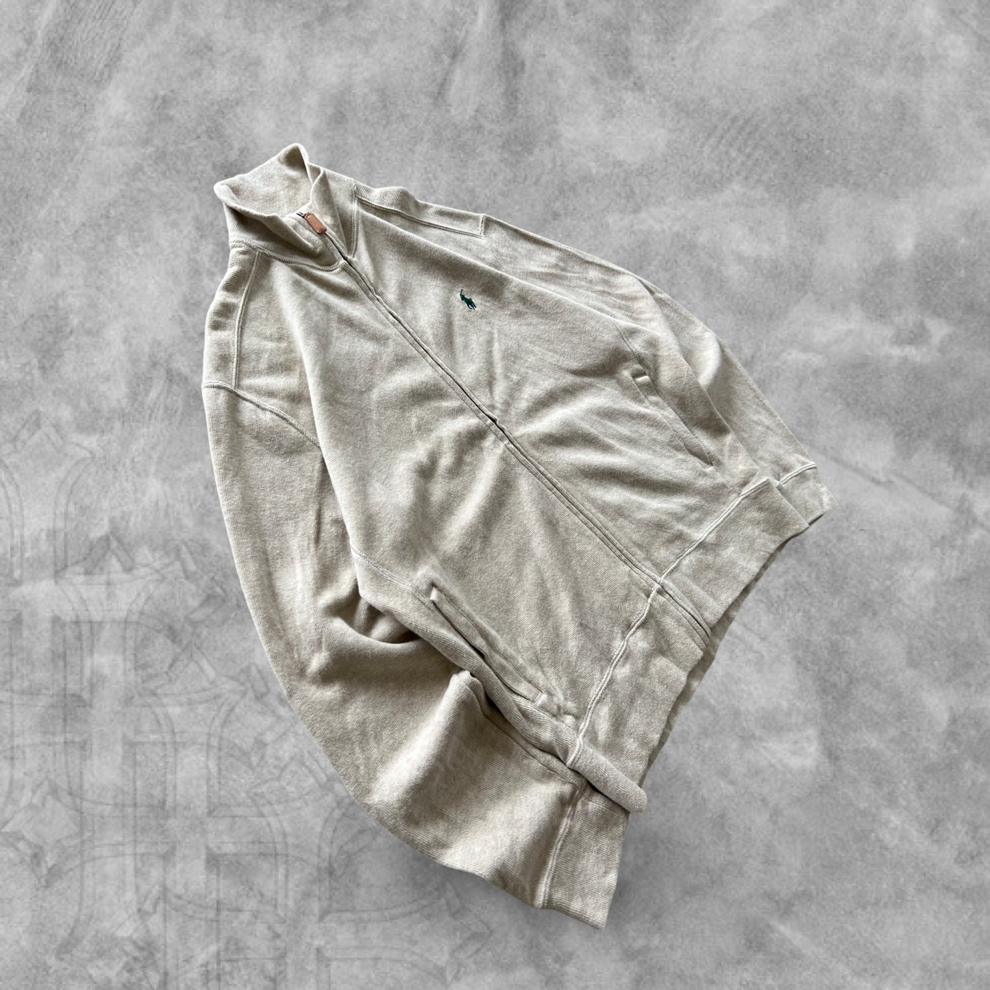 Cream Polo Ralph Lauren Jacket 2000s (M)