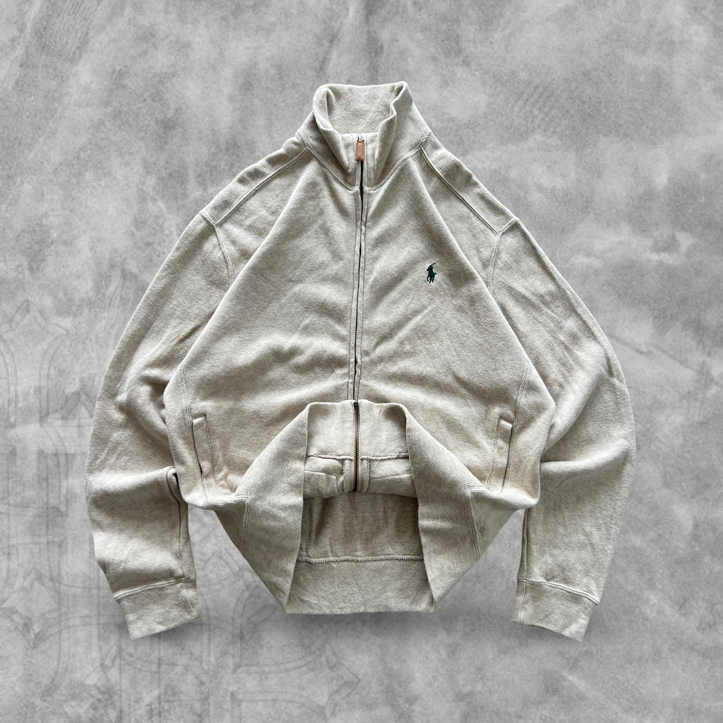 Cream Polo Ralph Lauren Jacket 2000s (M)