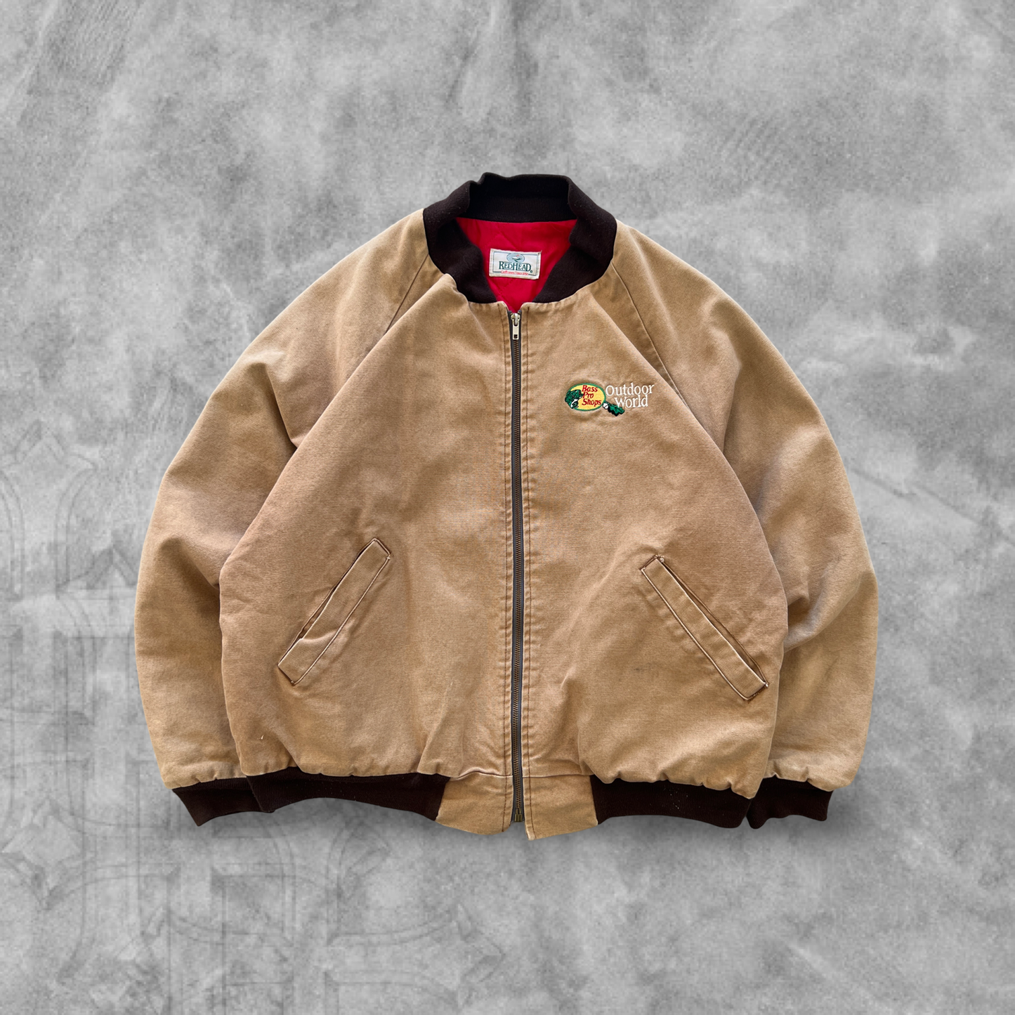 Faded Camel Bass Pro Jacket 1990s (XL)