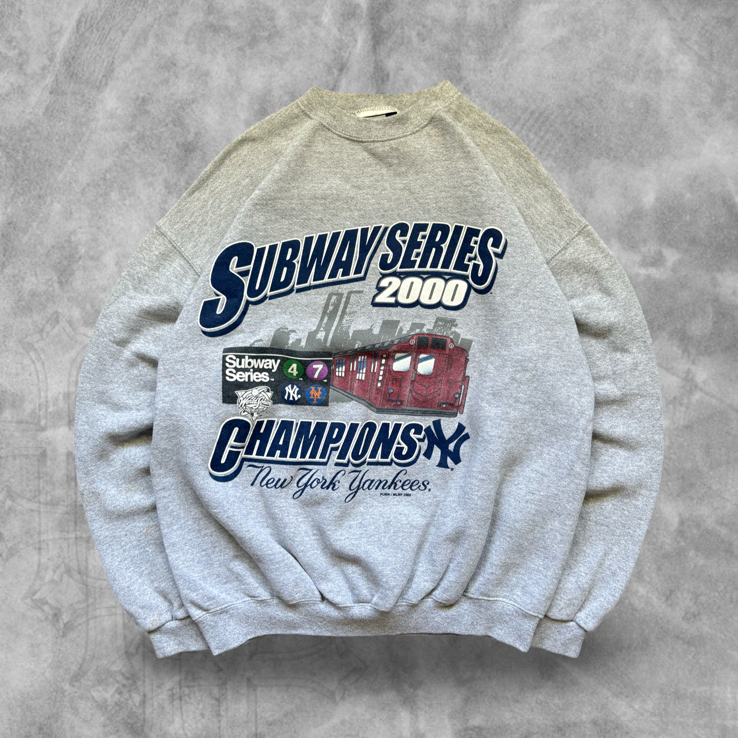 Grey Subway Series Sweatshirt 2000s (L)