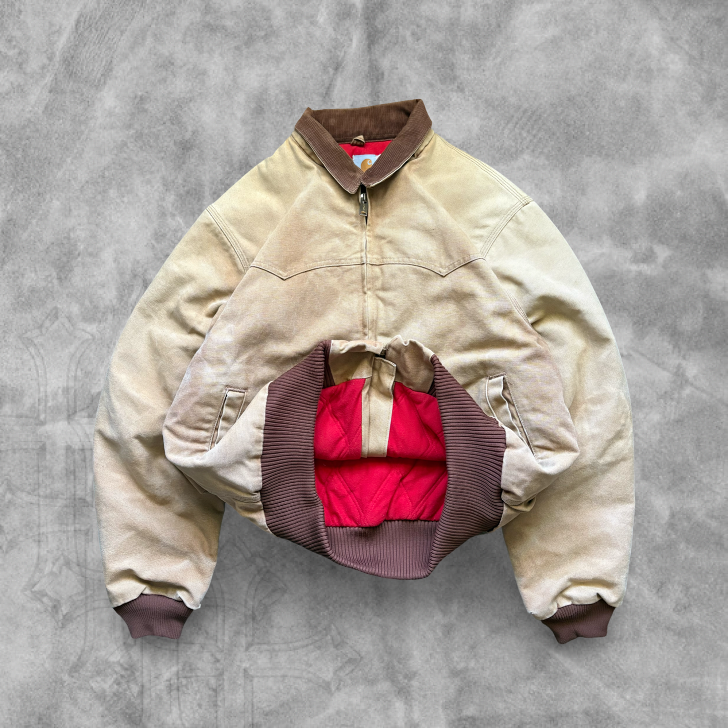Tan Carhartt Santa Fe Jacket 1990s (XL)