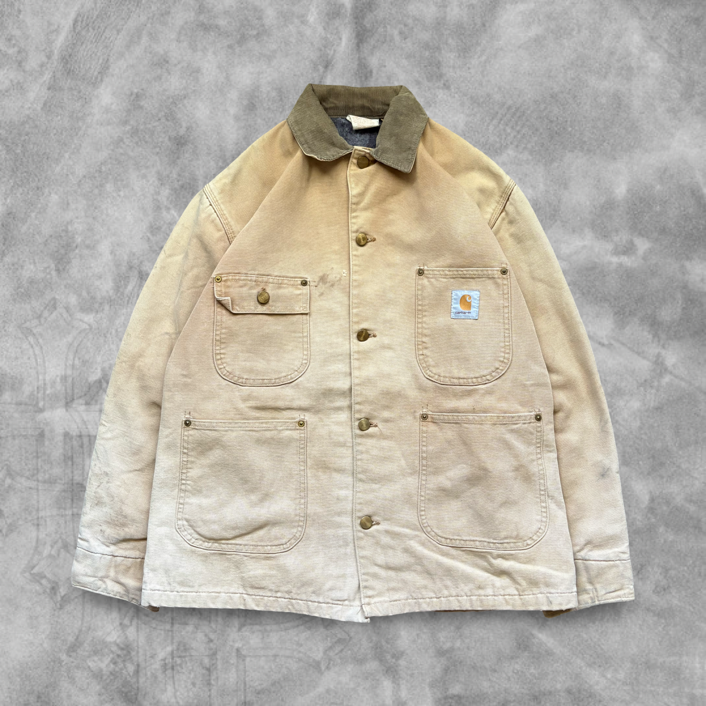 Tan Carhartt Chore Jacket 1990s (L)