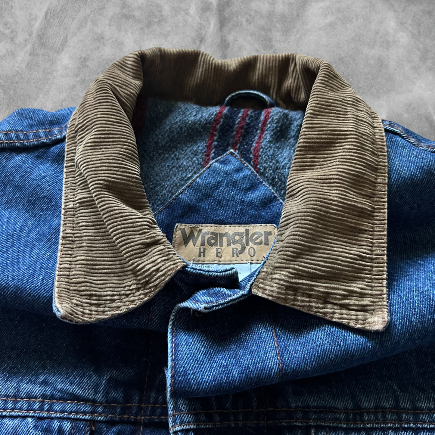 Denim Wrangler Trucker Jacket 1990s (L)