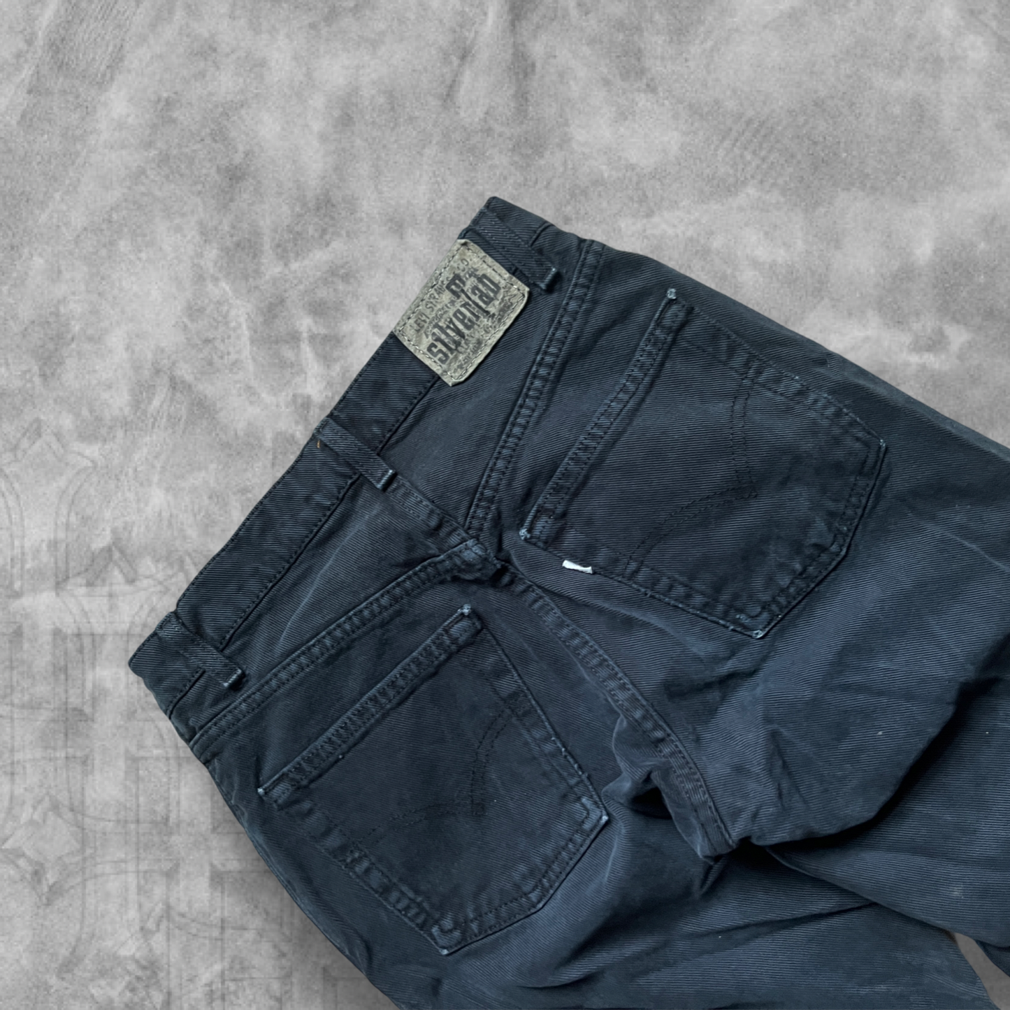 Black Denim Levi Silver Tab Jeans 1990s (30x31)
