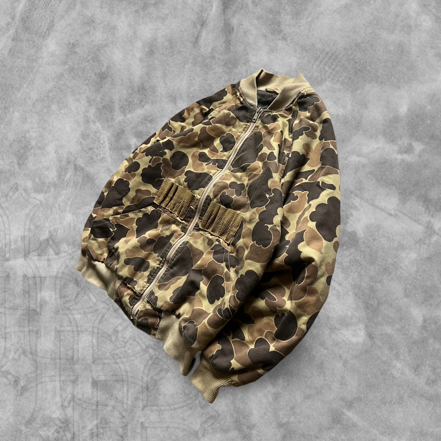 Duck Hunter Camo Reversible Jacket 1990s (L)