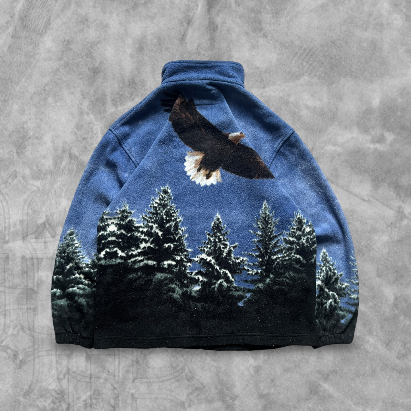 Sky Blue Forrest Fleece Jacket 1990s (XL)