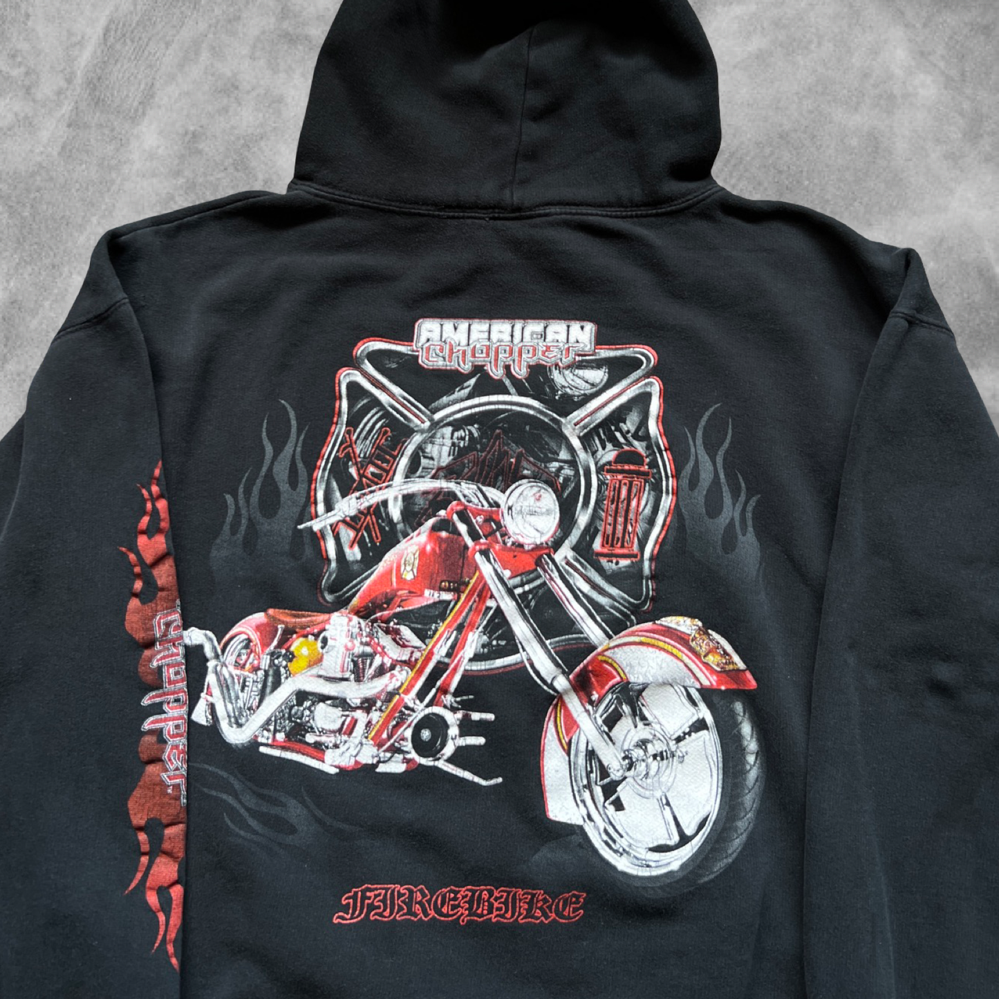 Black American Choppers Hoodie 2000s (L)