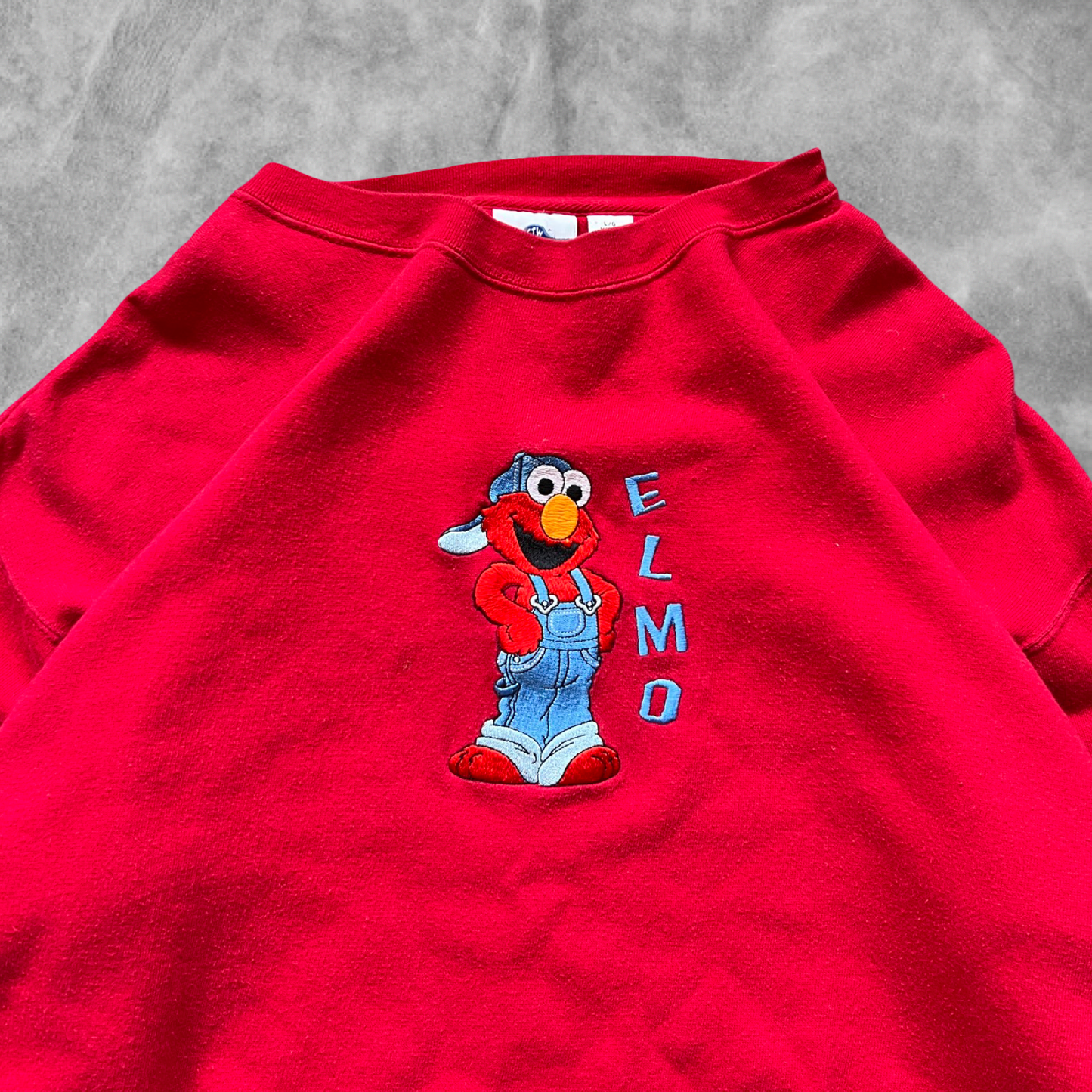 Red Sesame Street Elmo Sweatshirt 1990s (L)