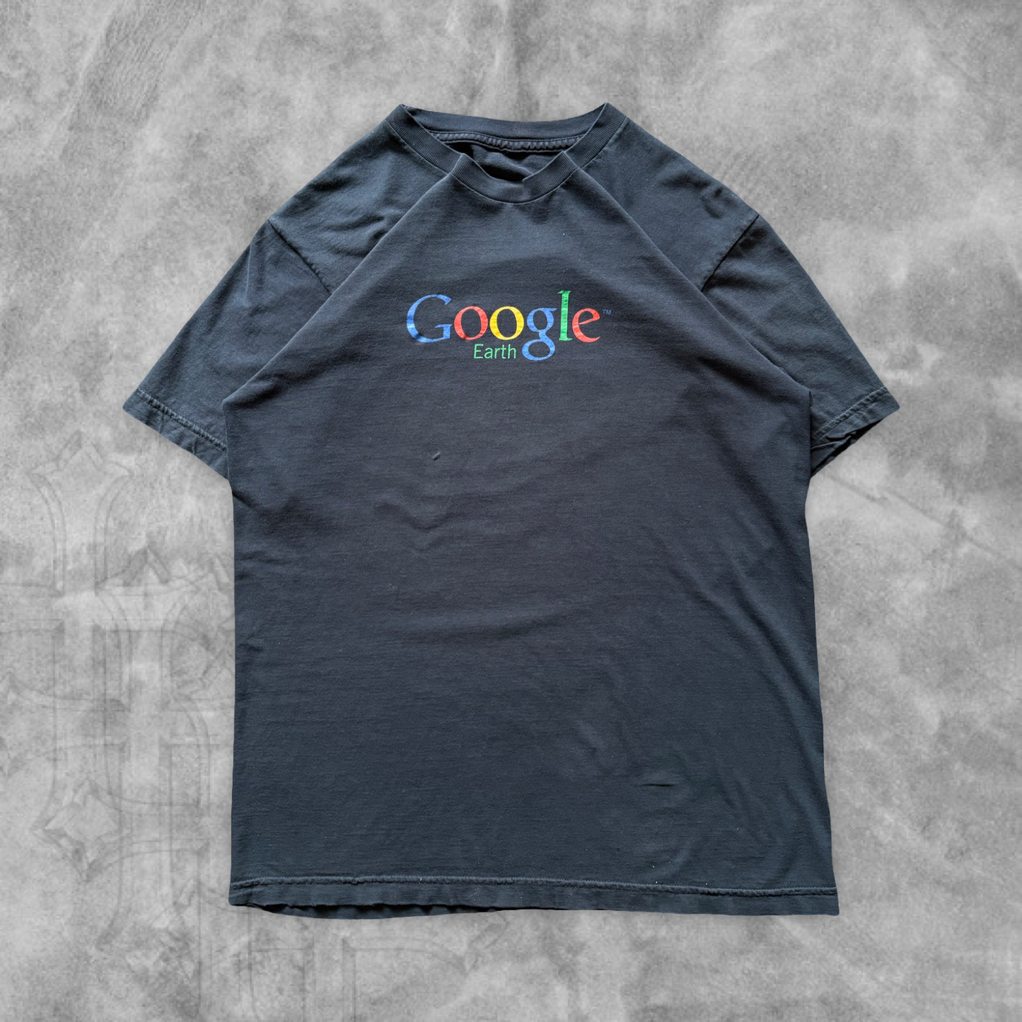 Black Google Earth Shirt 2000s (M)