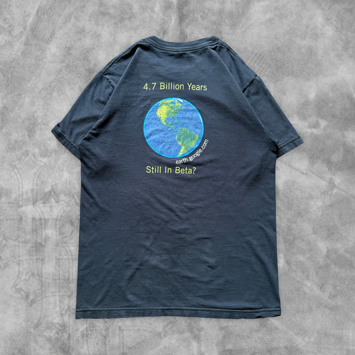 Black Google Earth Shirt 2000s (M)