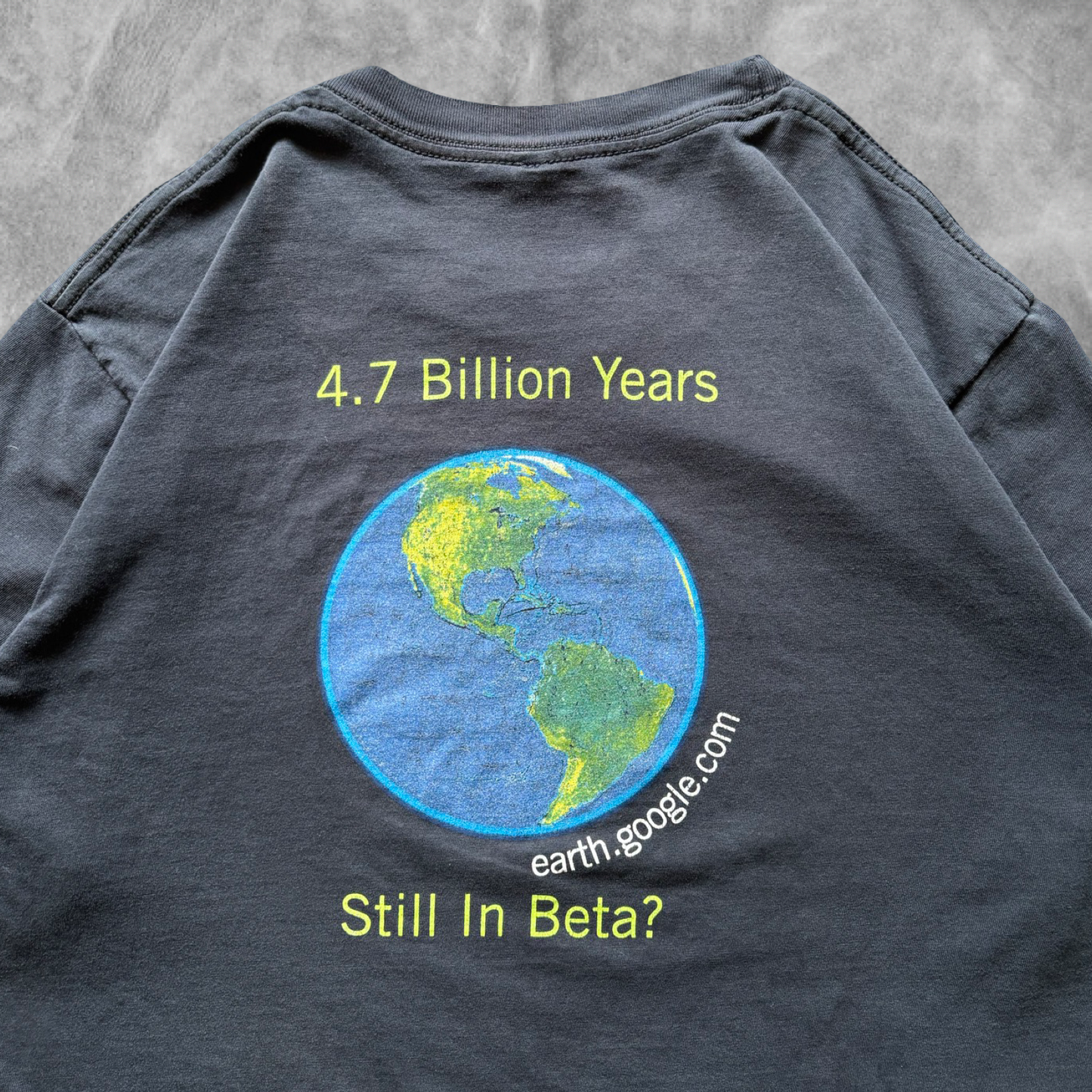 Black Google Earth Shirt 2000s (M)