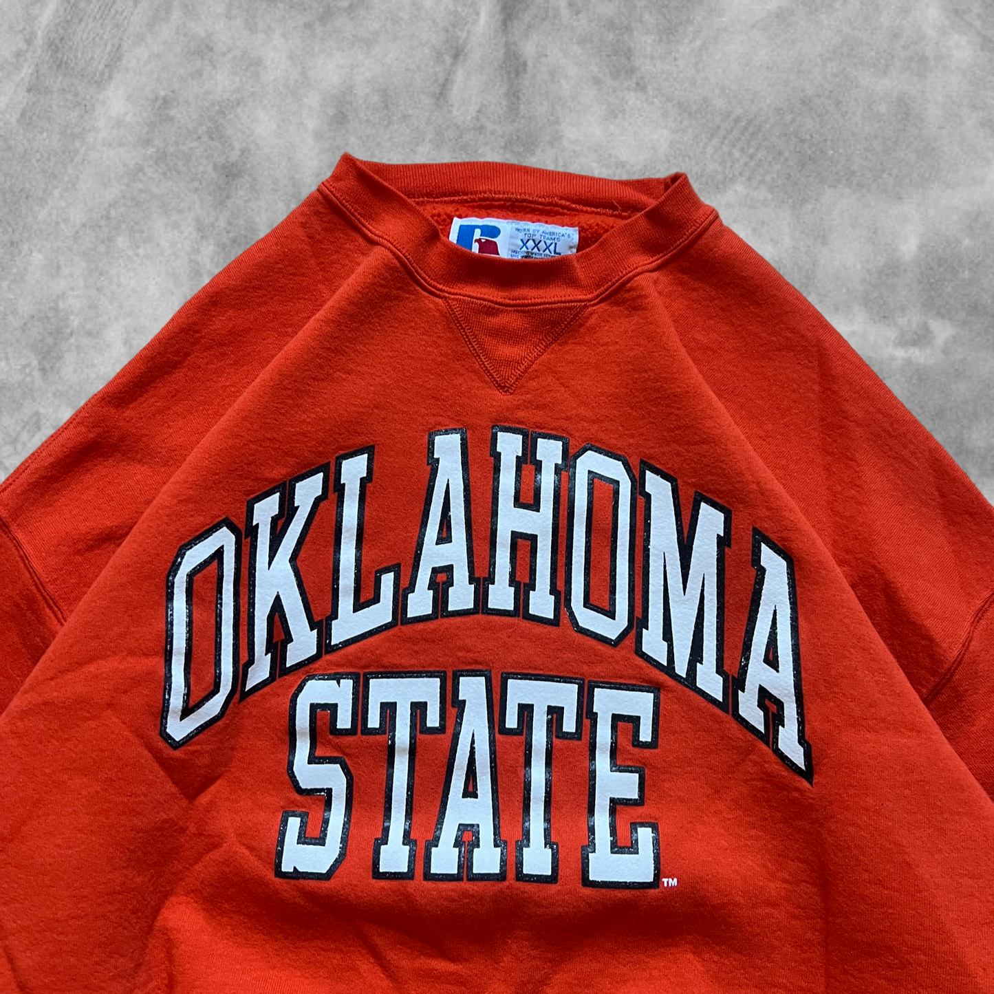 Orange Oklahoma State University Sweatshirt 1990s (XL)