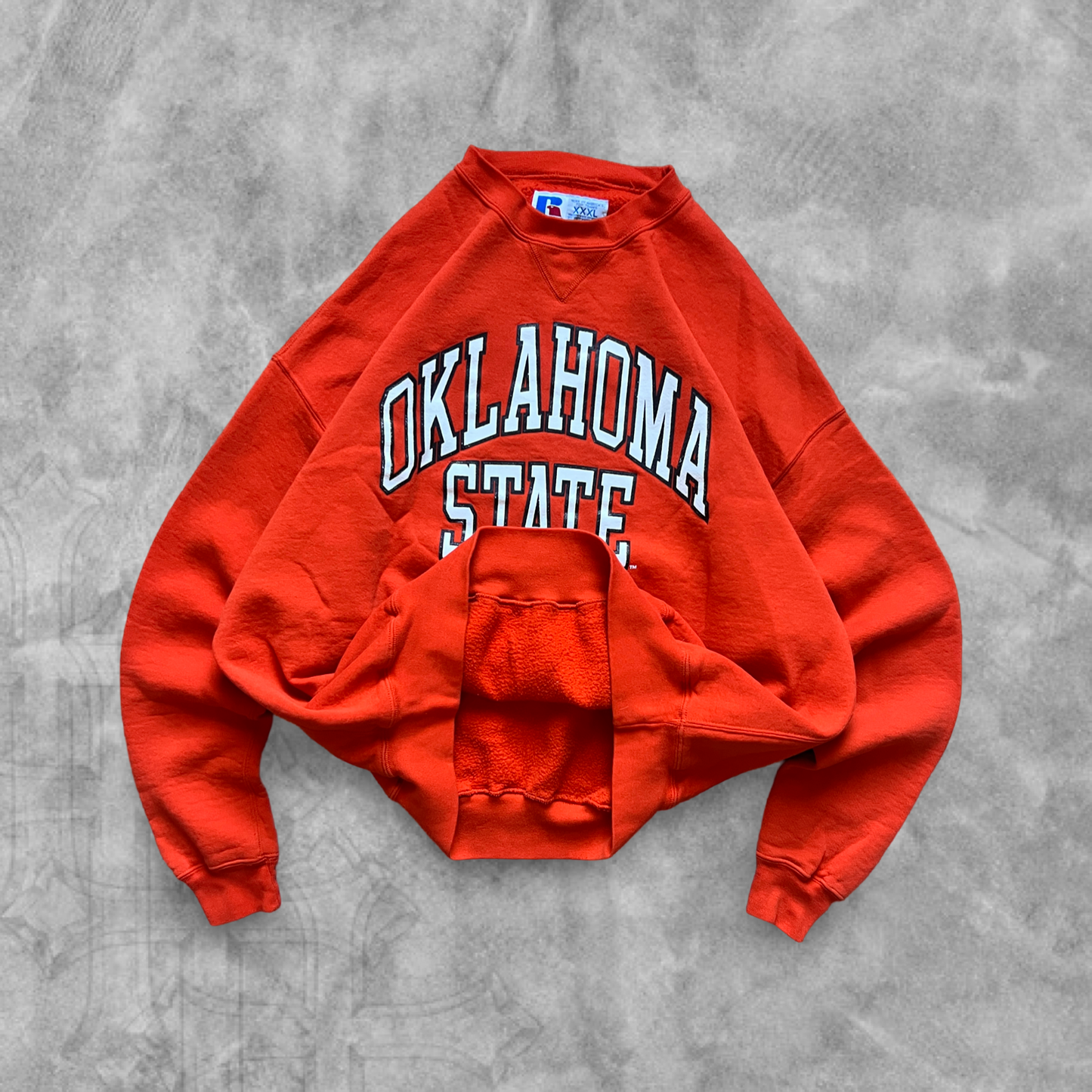 Orange Oklahoma State University Sweatshirt 1990s (XL)