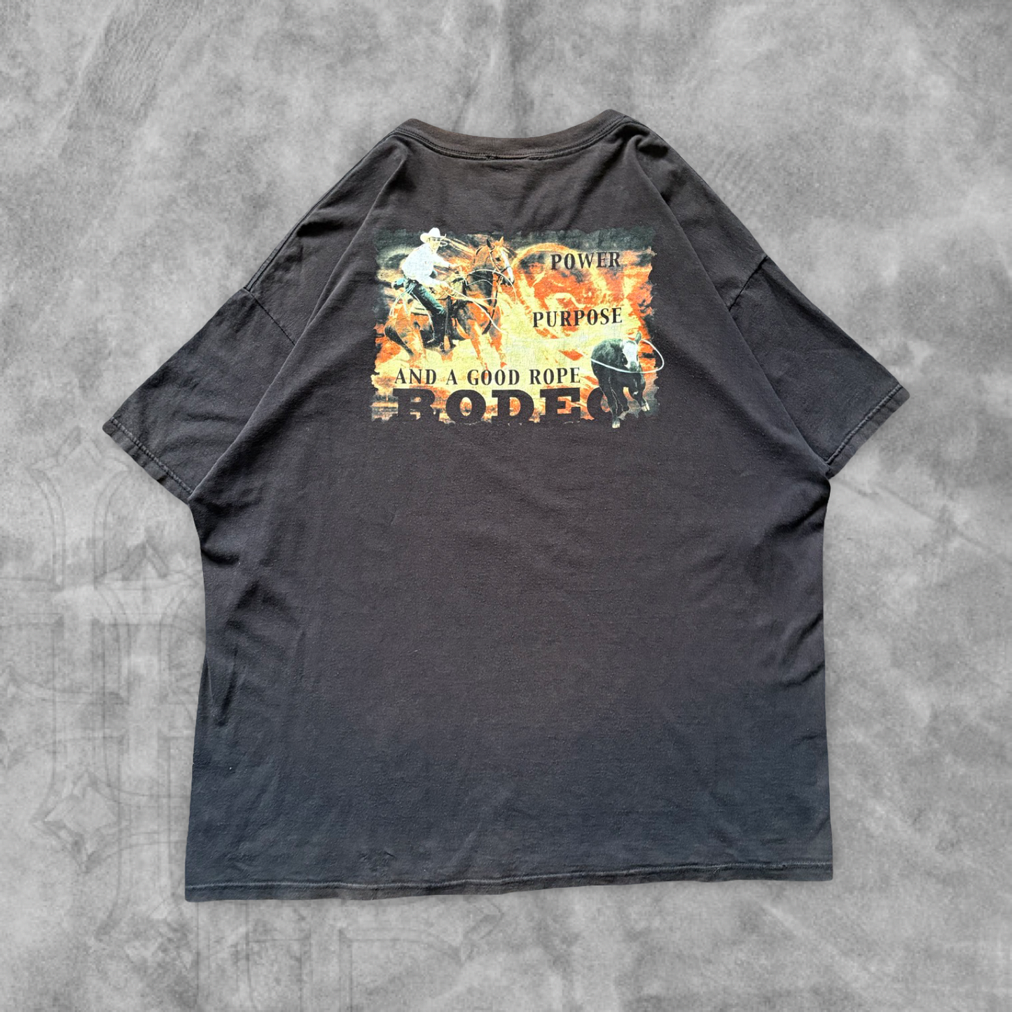 Black Wrangler Roper Shirt 1990s (XL)