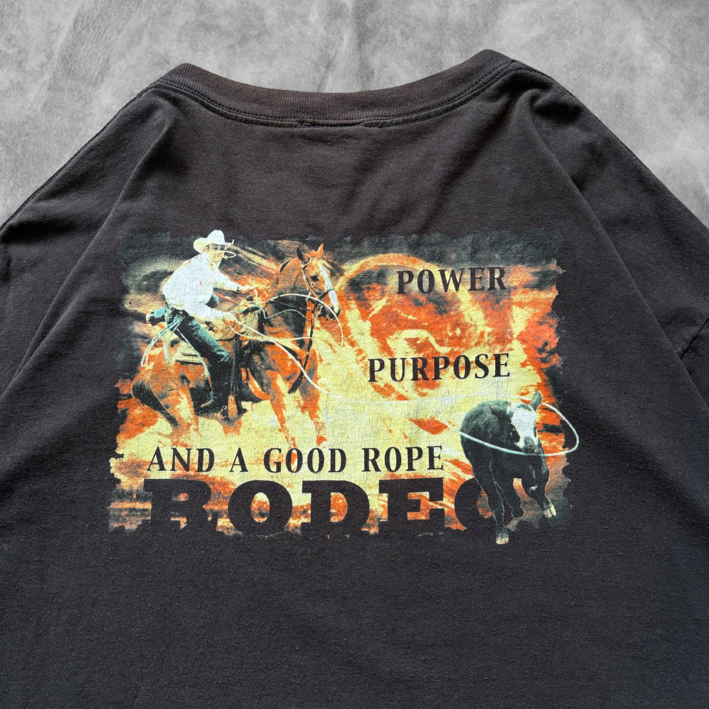 Black Wrangler Roper Shirt 1990s (XL)