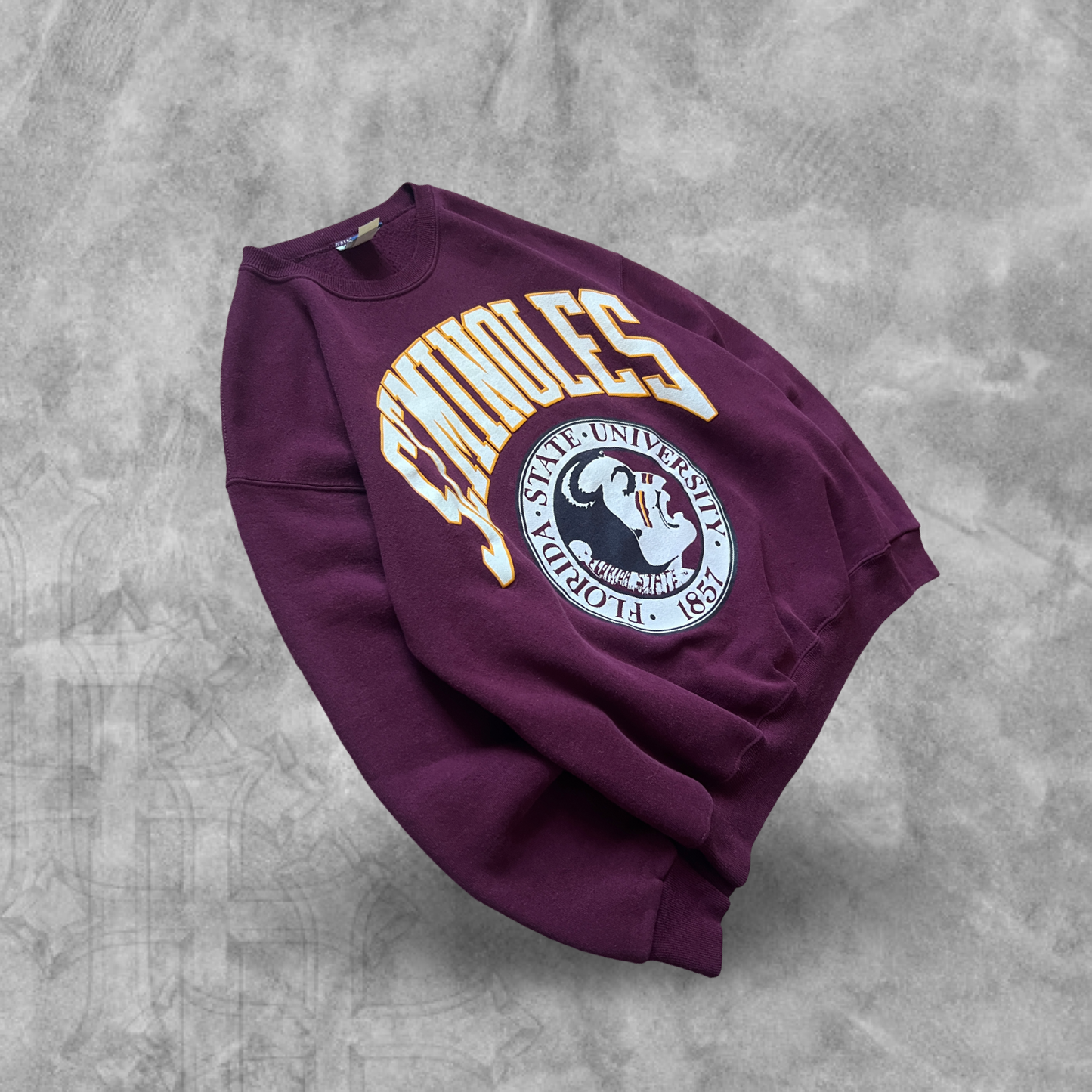 Maroon Florida State Seminoles Sweatshirt 1990s (L)