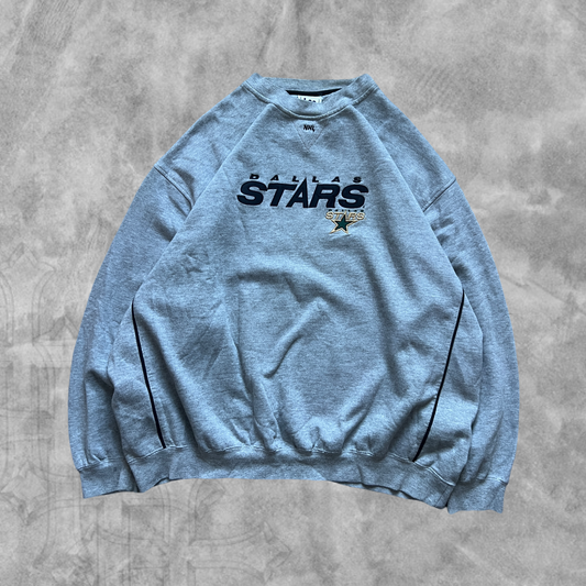 Gray Dallas Stars Sweatshirt 1990s (XXL)