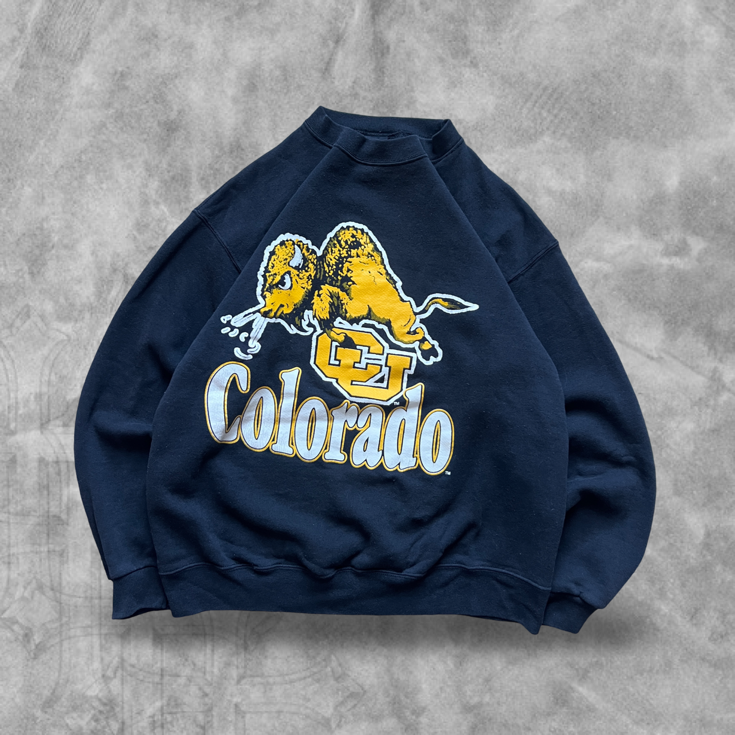 Black Colorado Buffalos Sweatshirt 1990s (L)