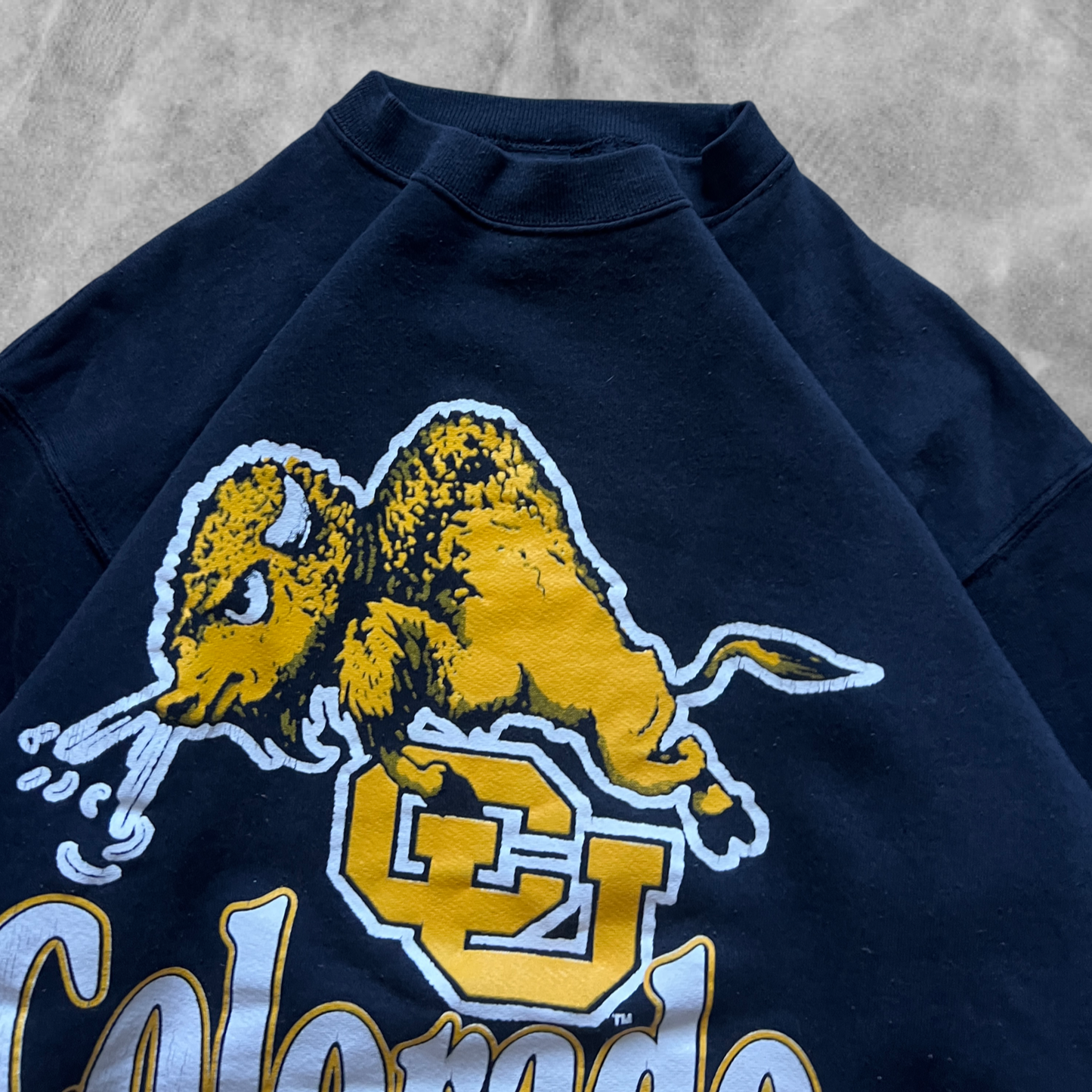 Black Colorado Buffalos Sweatshirt 1990s (L)