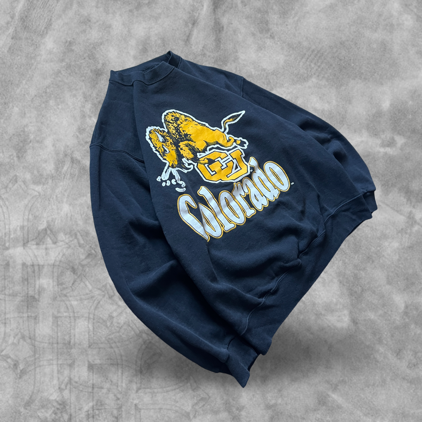 Black Colorado Buffalos Sweatshirt 1990s (L)