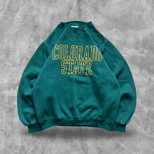 Green Colorado State Sweatshirt 1990s (L)