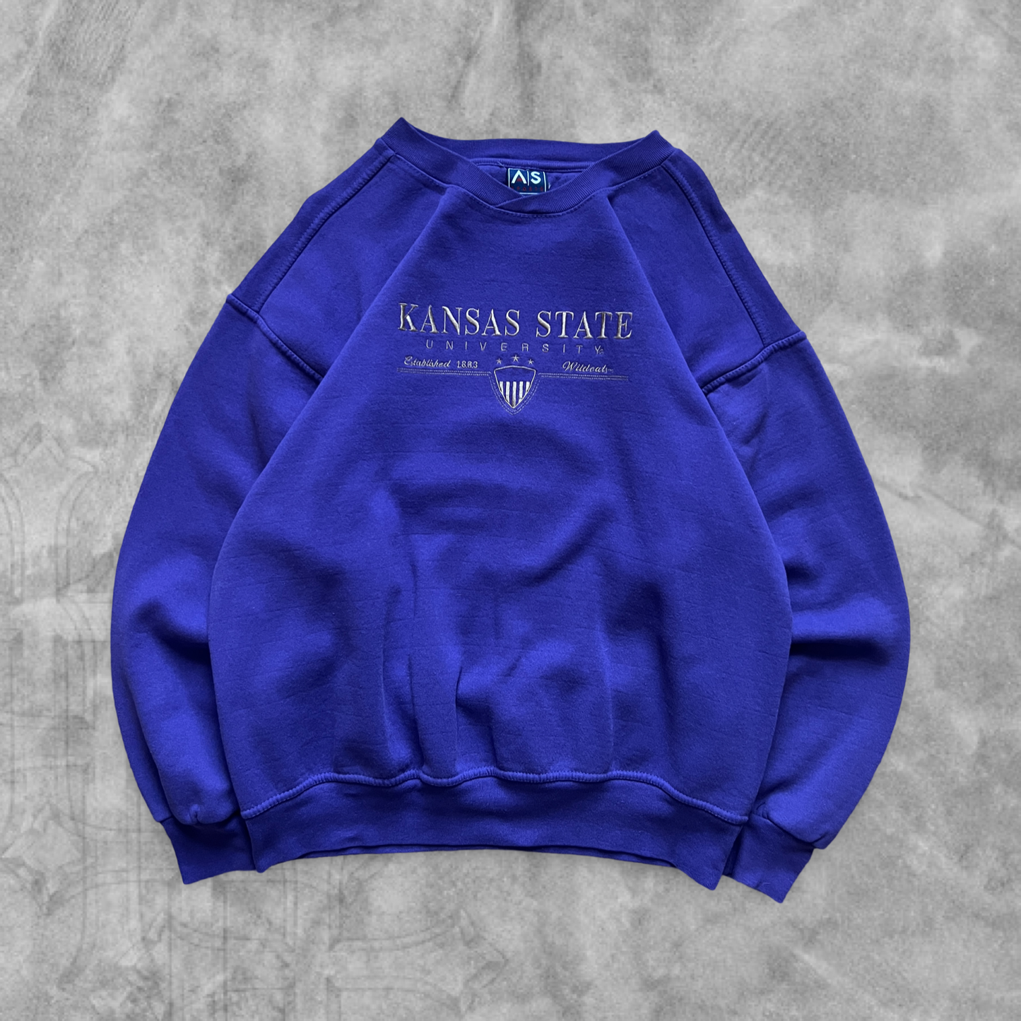 Purple Kansas State University Sweatshirt 1990s (XL)