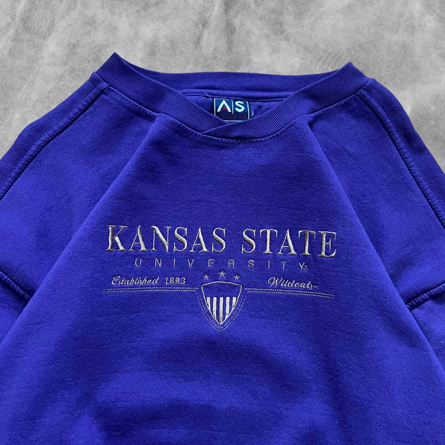 Purple Kansas State University Sweatshirt 1990s (XL)