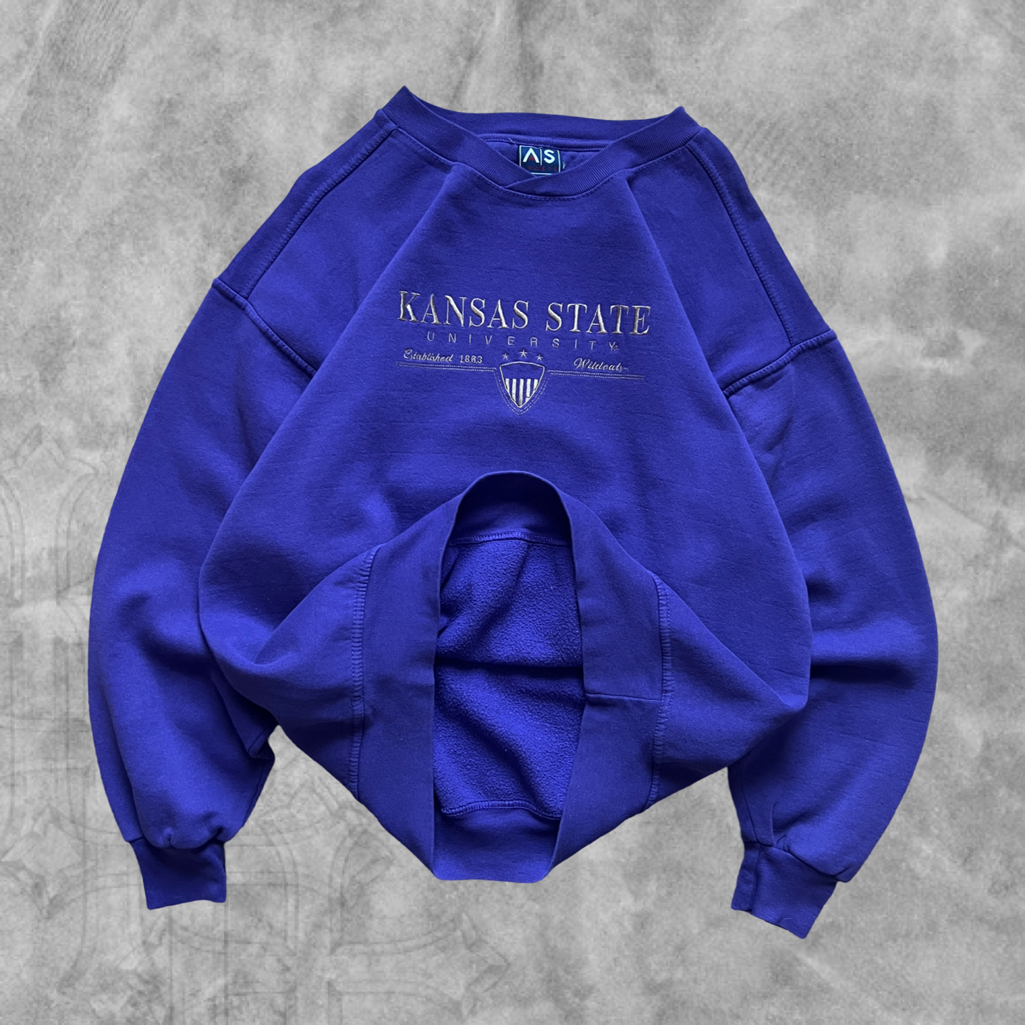 Purple Kansas State University Sweatshirt 1990s (XL)