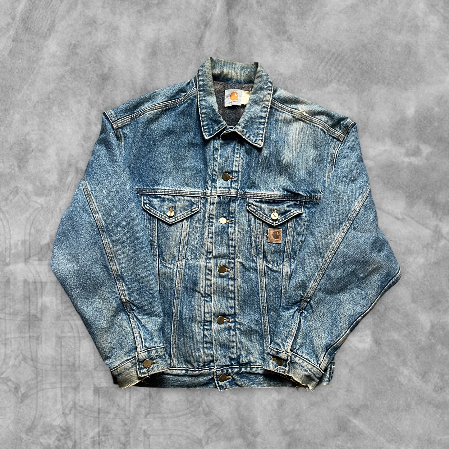 Denim Carhartt Trucker Jacket 1990s (M)