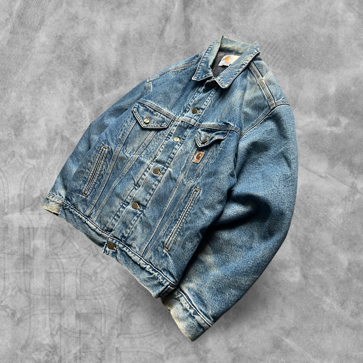 Denim Carhartt Trucker Jacket 1990s (M)