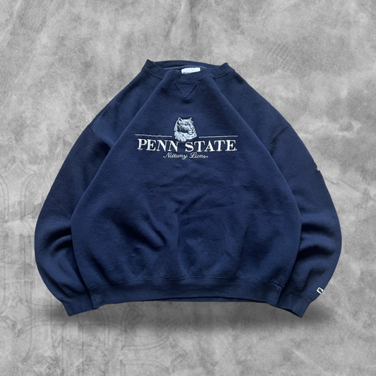 Navy Blue Penn State Nittany Lions Sweatshirt 1990s (L)