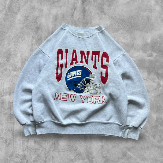Heather Gray New York Giants Sweatshirt 1990s (S)