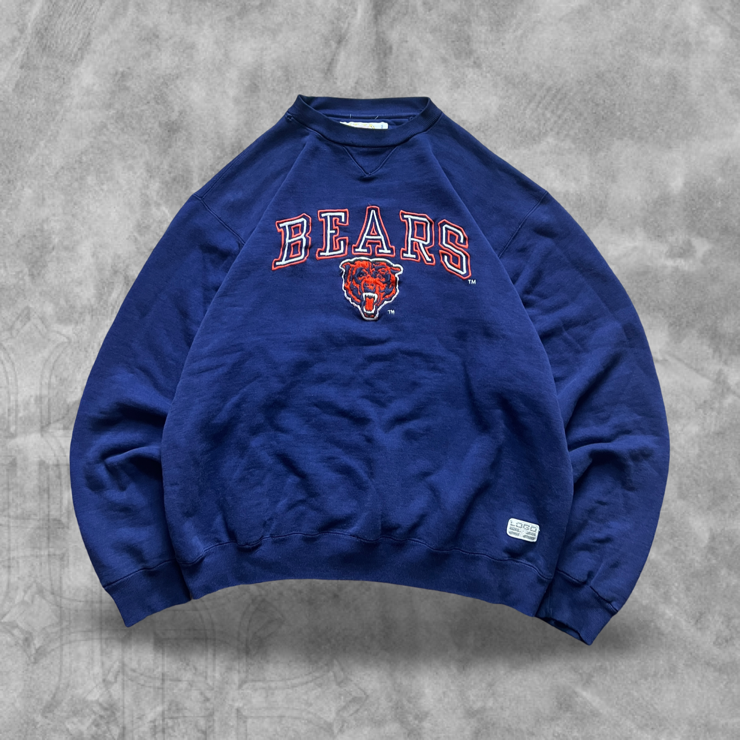 Navy Blue Chicago Bears Sweatshirt 1990s (XL)